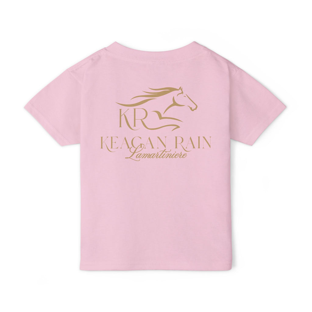 Toddler Short Sleeve T-Shirt Gold Imprint