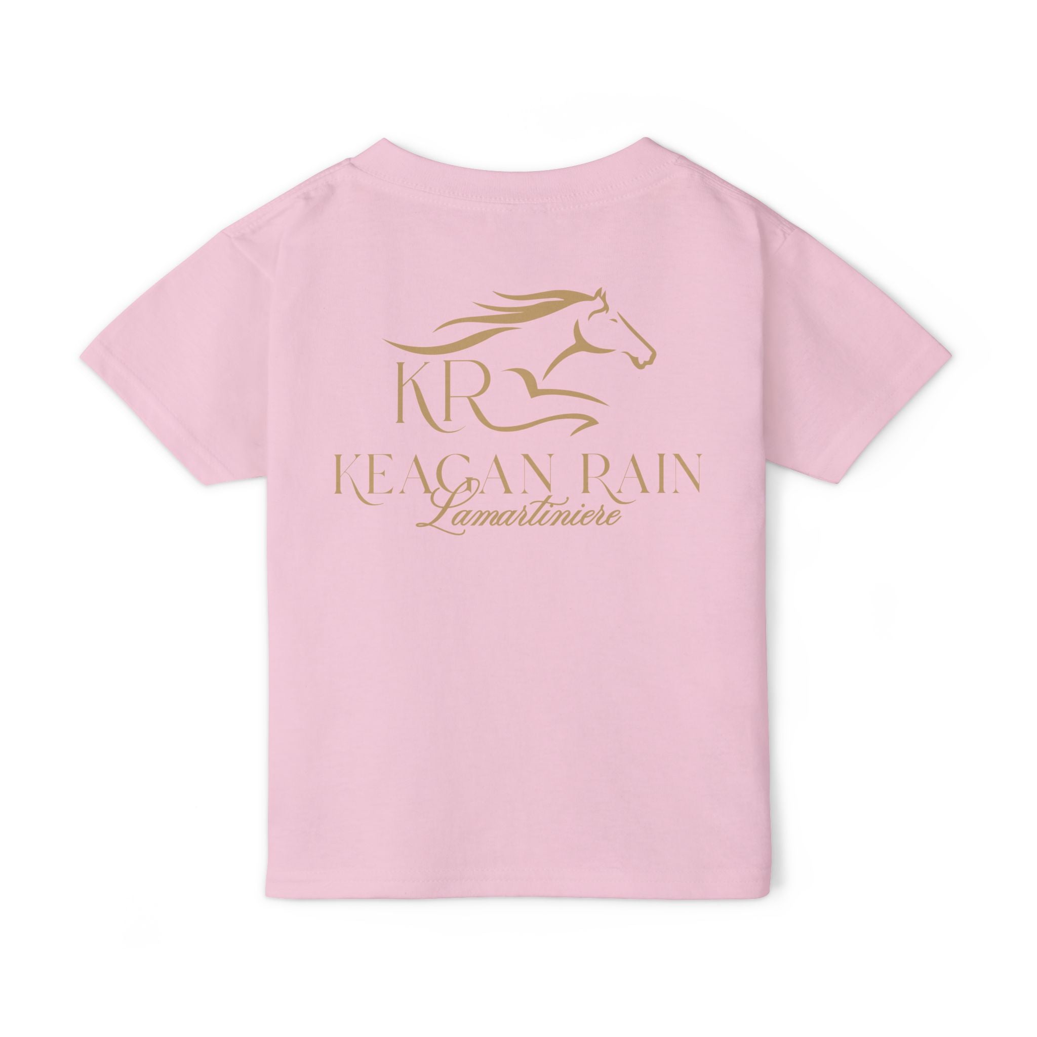 Toddler Short Sleeve T-Shirt Gold Imprint