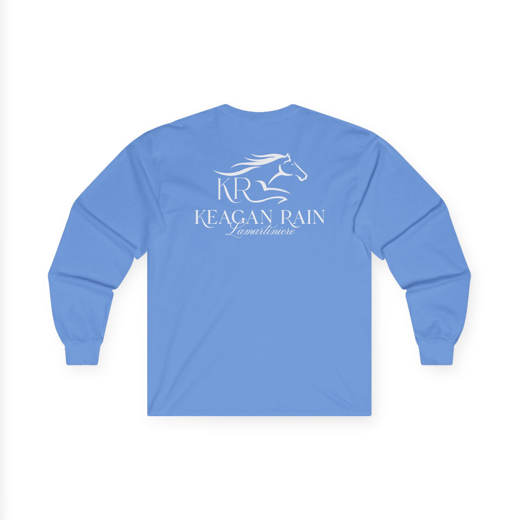 Adult Long Sleeve White Imprint