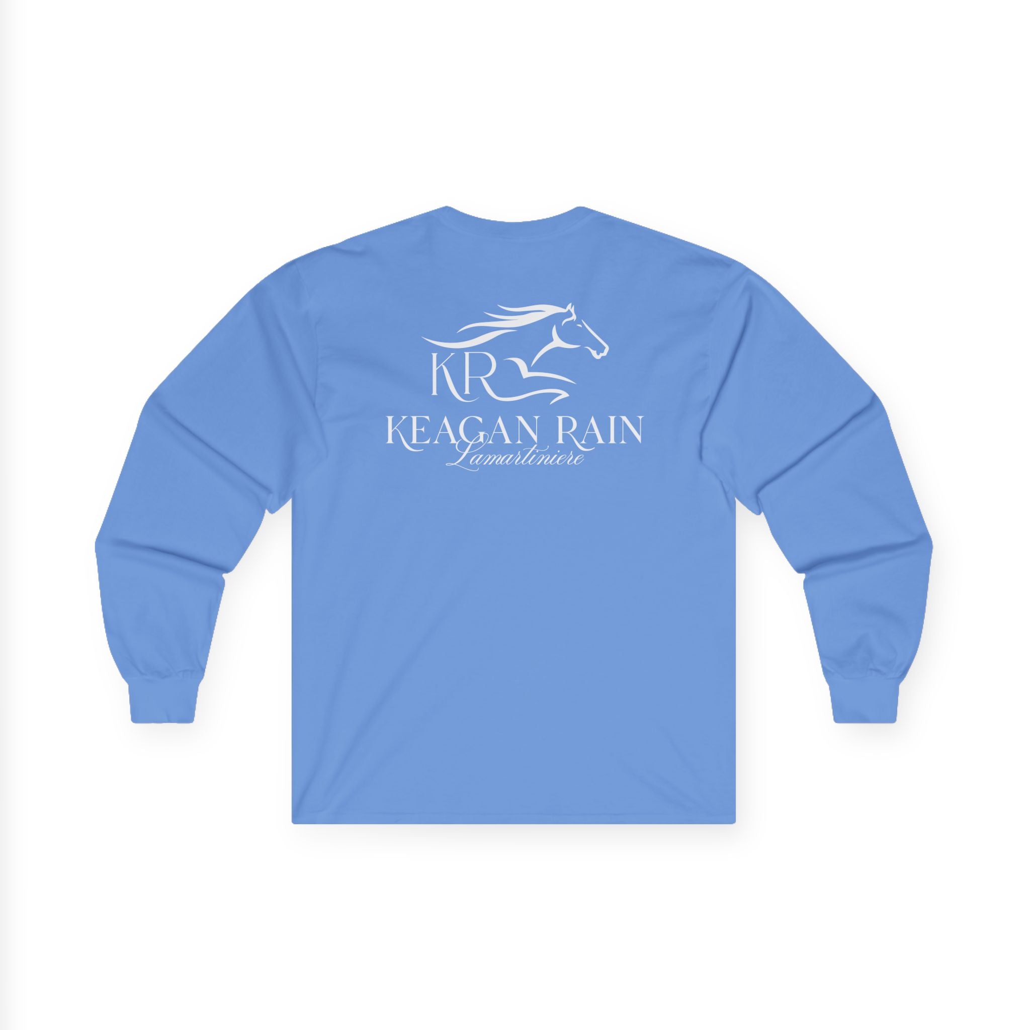 Adult Long Sleeve White Imprint