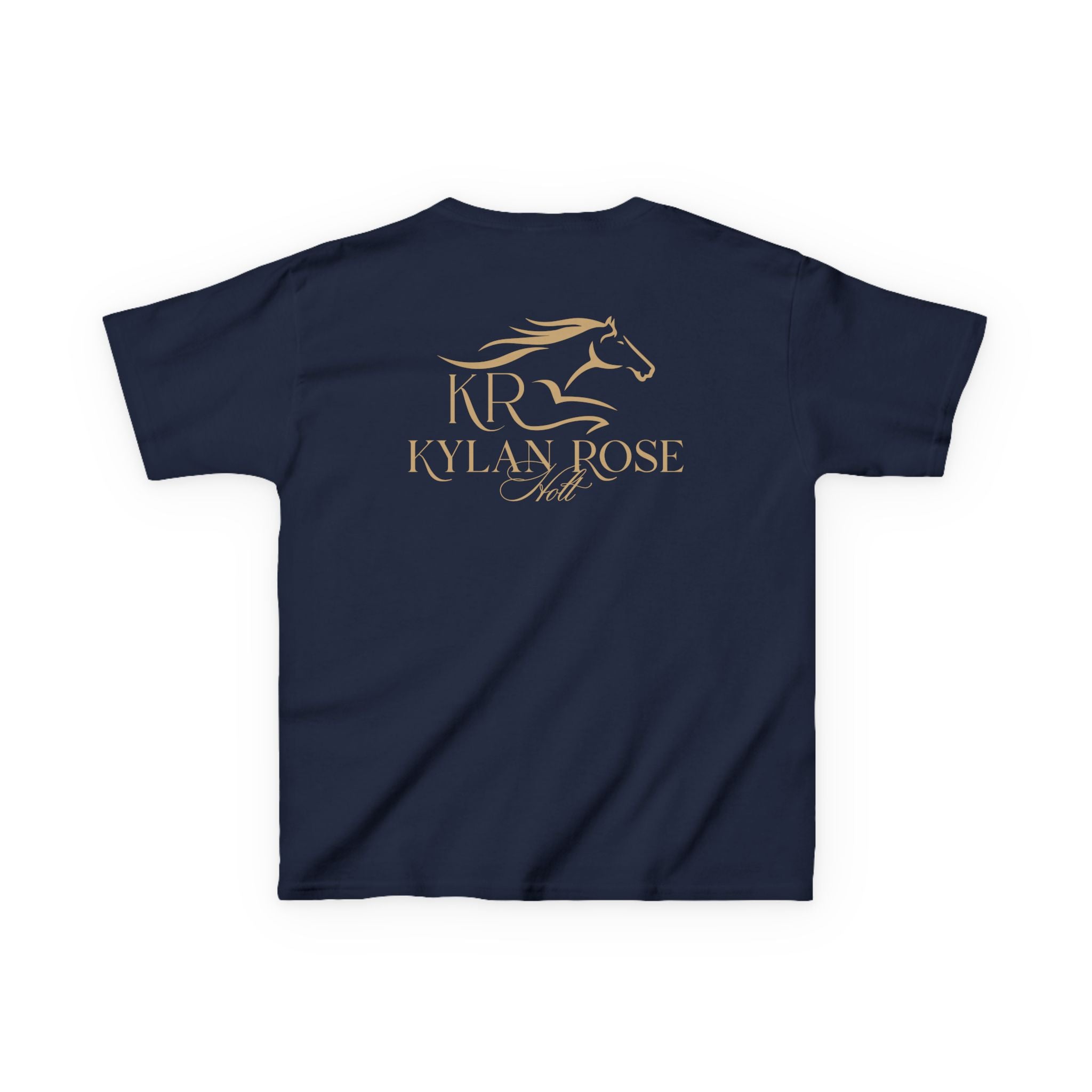 Ky Youth Short Sleeve T-Shirt Gold Imprint