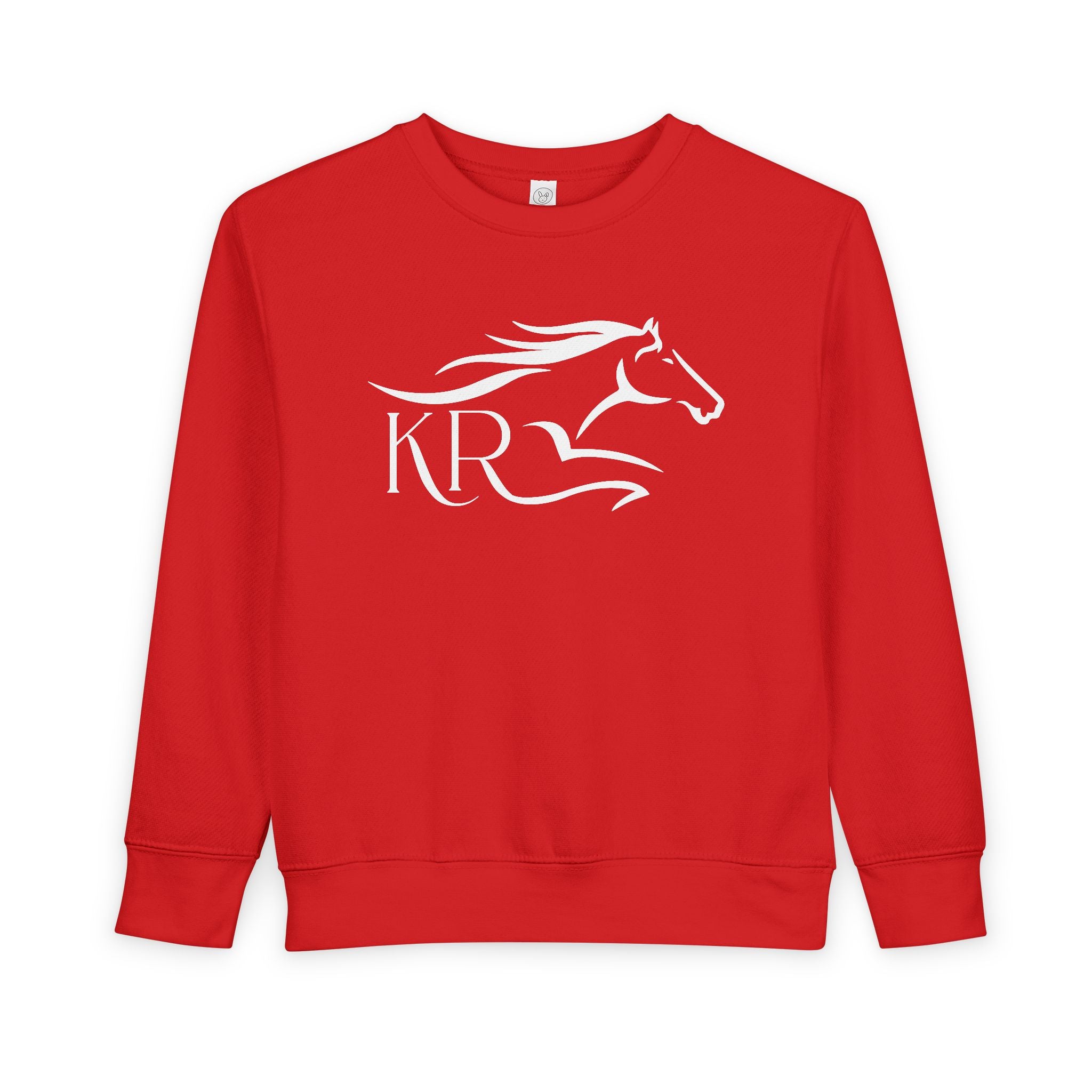 Toddler Crewneck Sweatshirt White Imprint