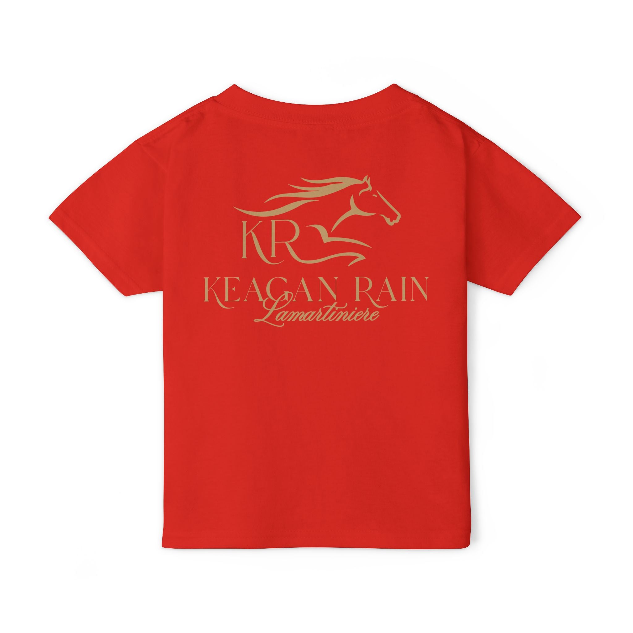 Toddler Short Sleeve T-Shirt Gold Imprint