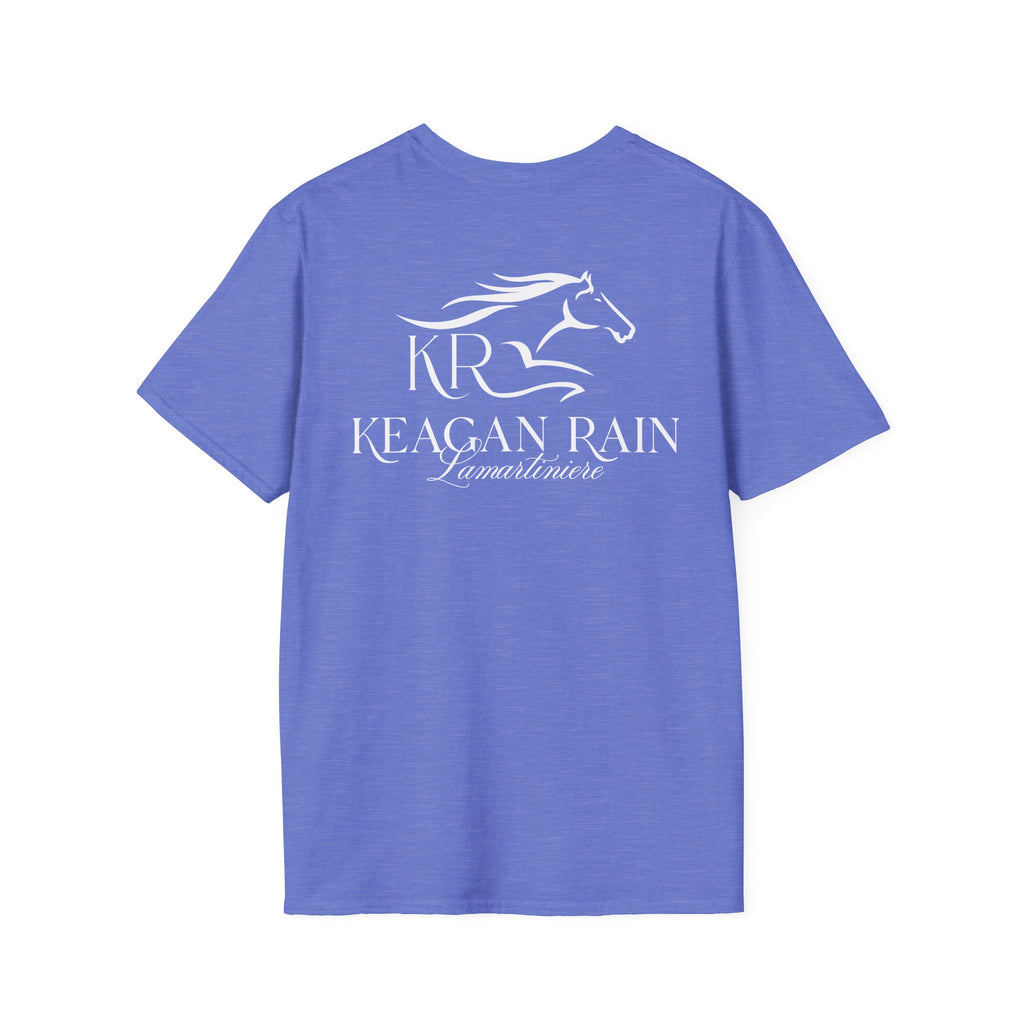 Adult Short Sleeve T-Shirt White Imprint