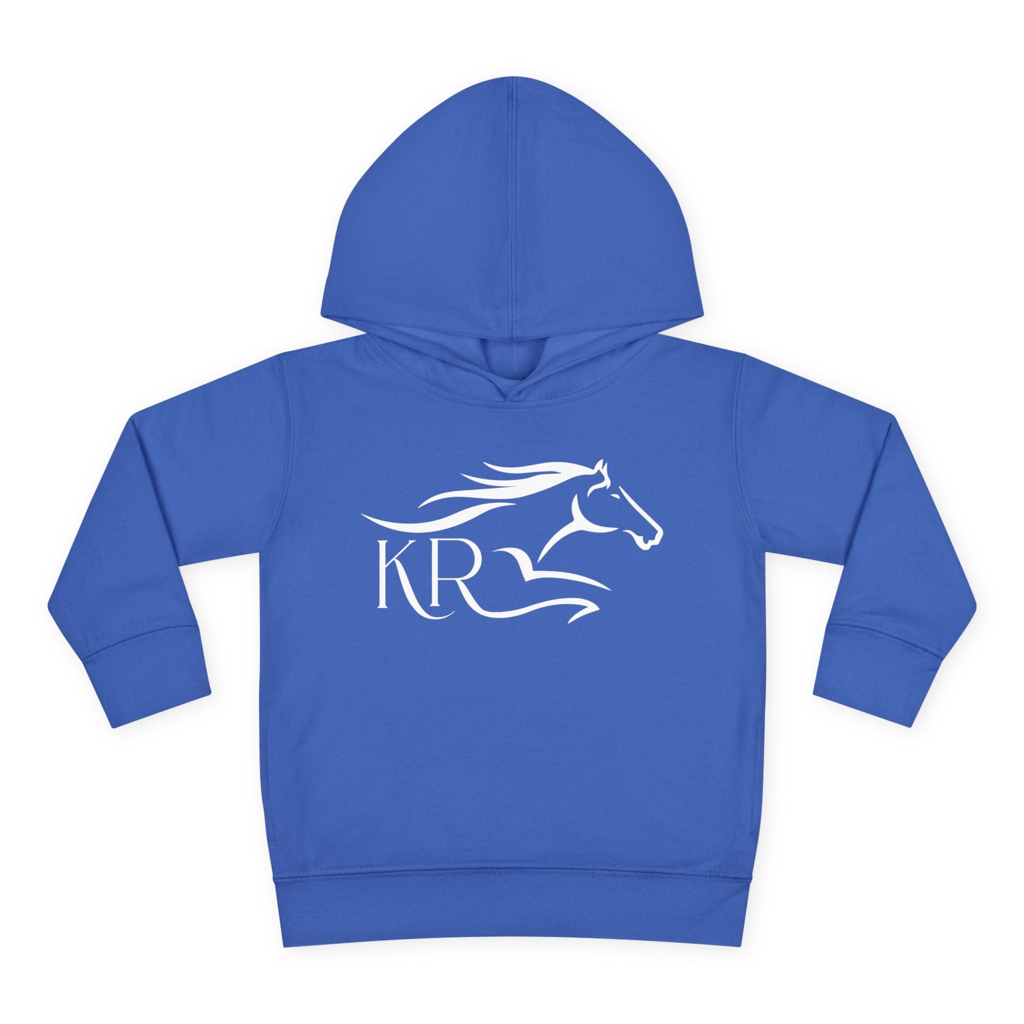 Toddler Hooded Sweatshirt White Imprint