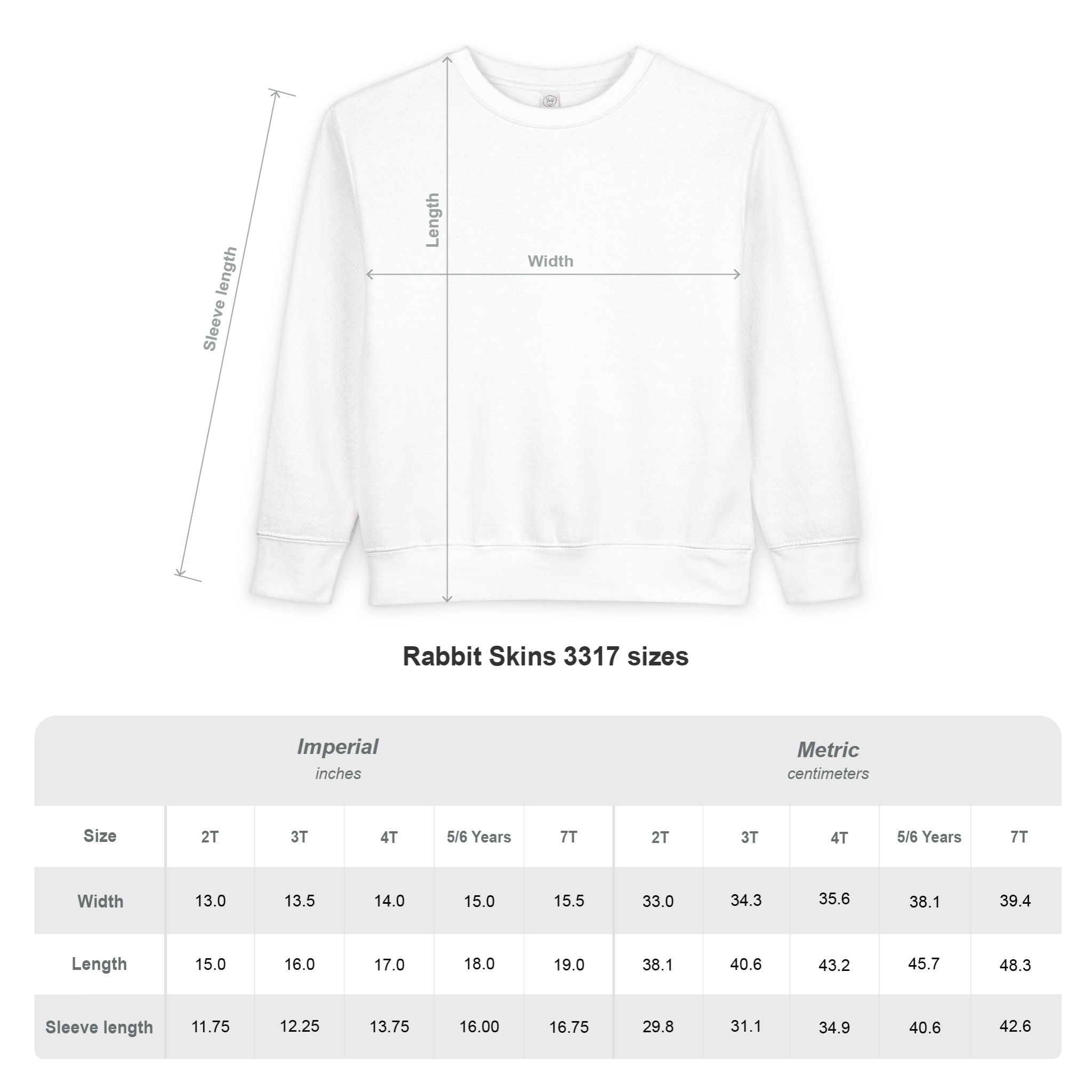 Toddler Crewneck Sweatshirt Gold Imprint