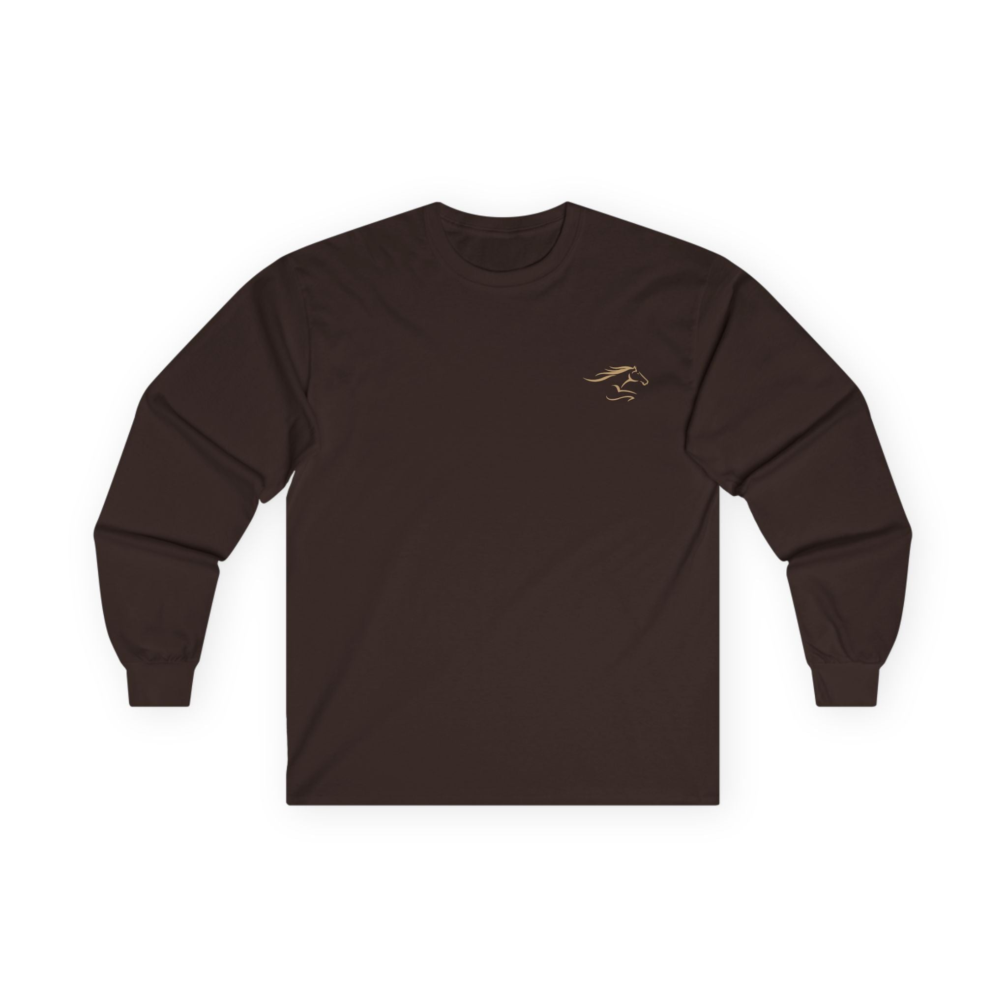Adult Long Sleeve Gold Imprint
