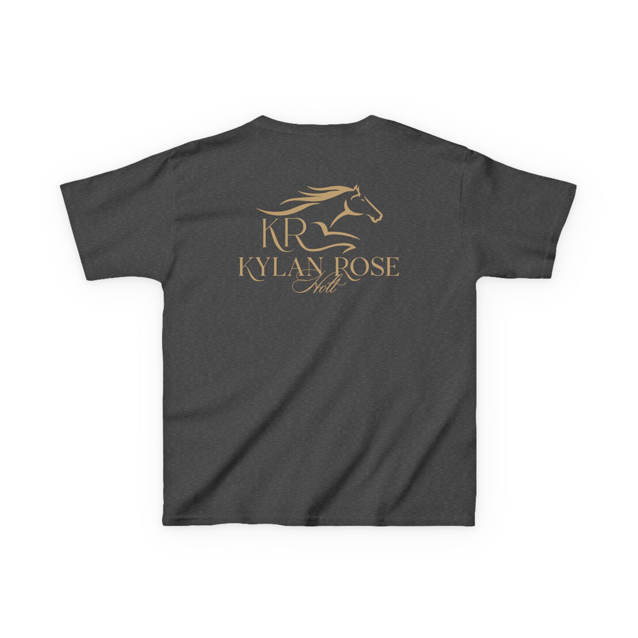 Ky Youth Short Sleeve T-Shirt Gold Imprint