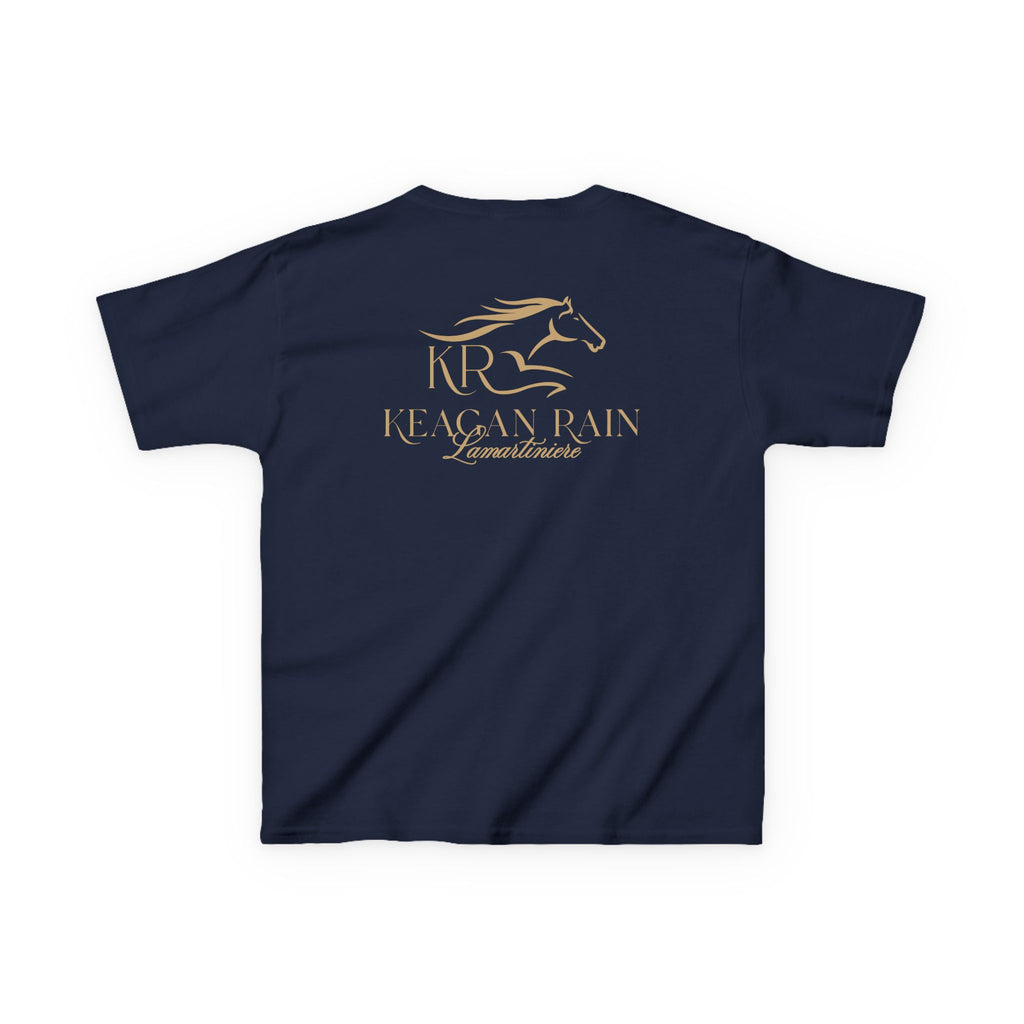 Youth Short Sleeve T-Shirt Gold Imprint