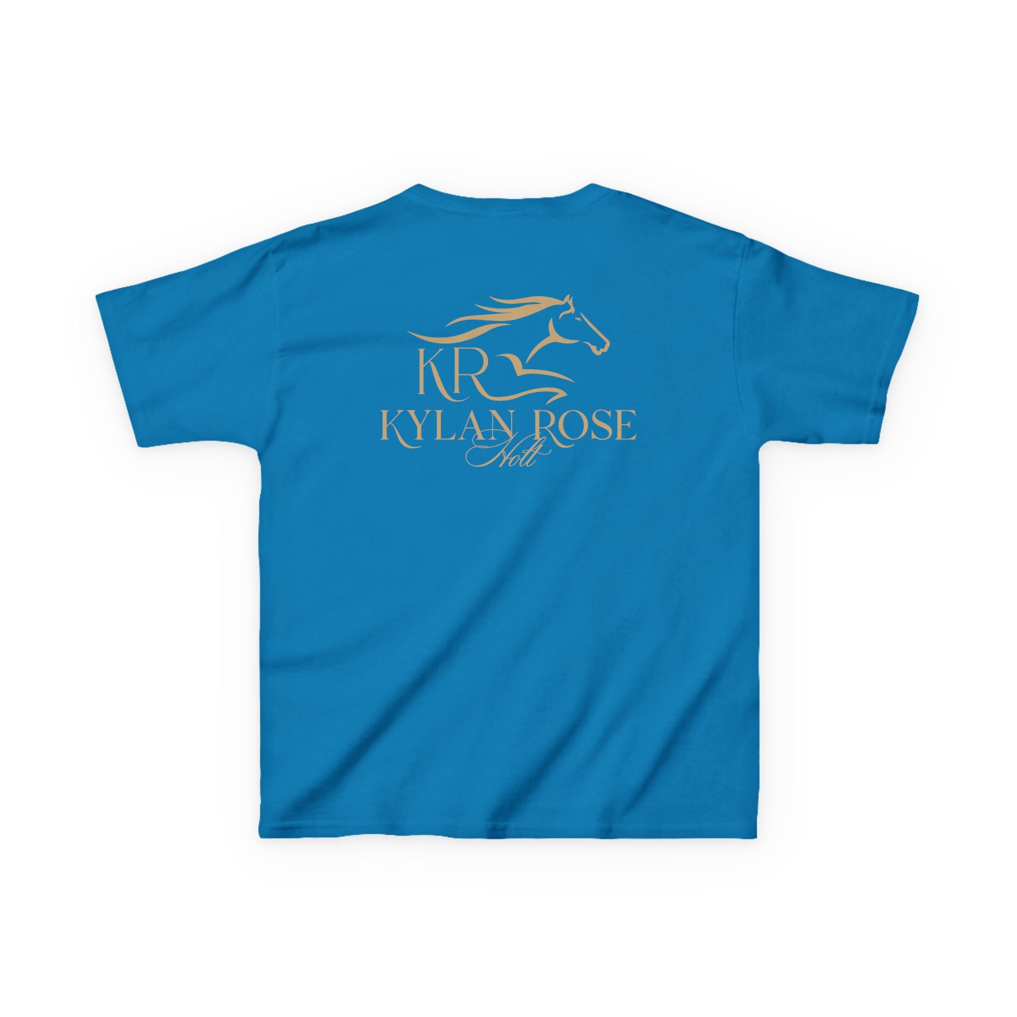 Ky Youth Short Sleeve T-Shirt Gold Imprint
