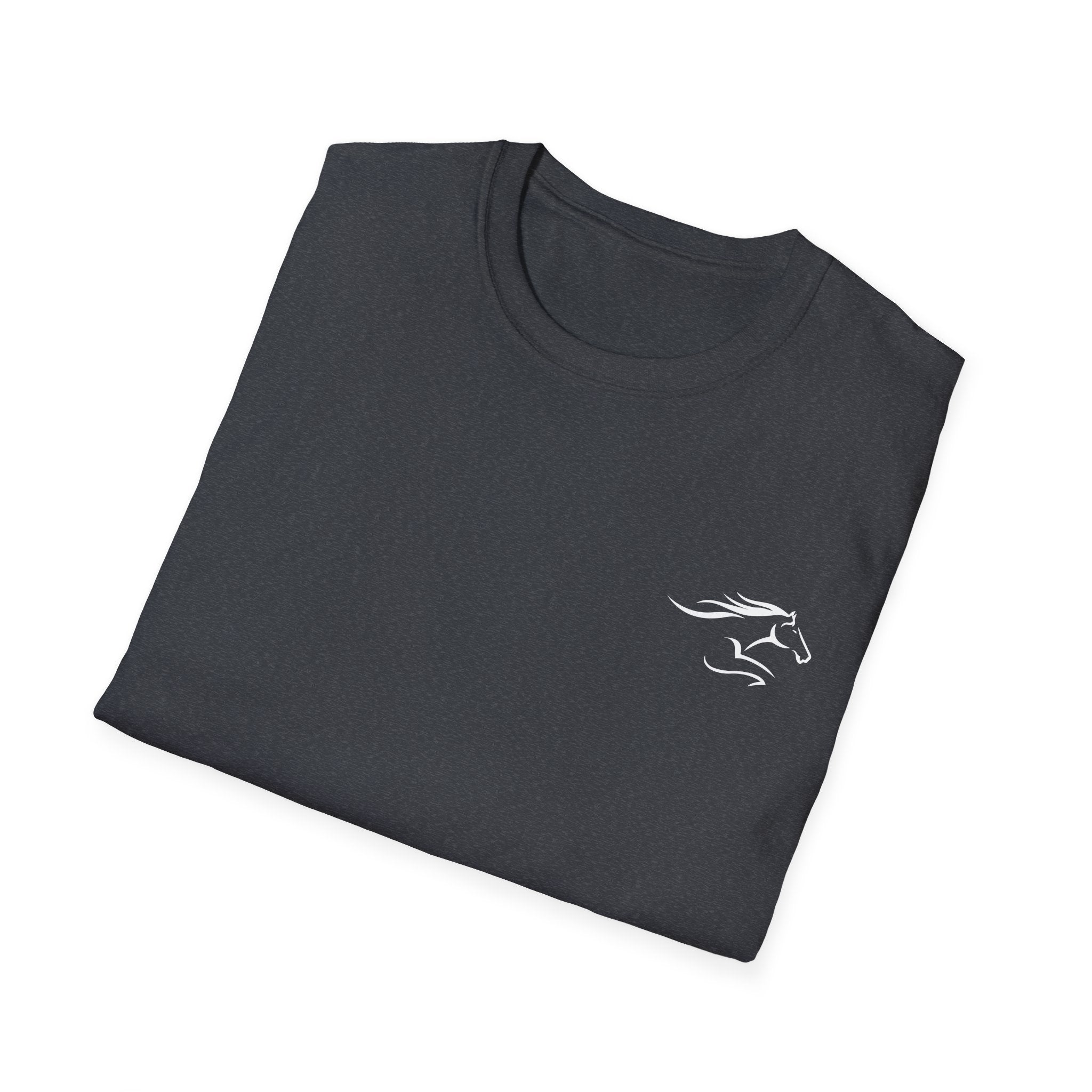 Adult Short Sleeve T-Shirt White Imprint