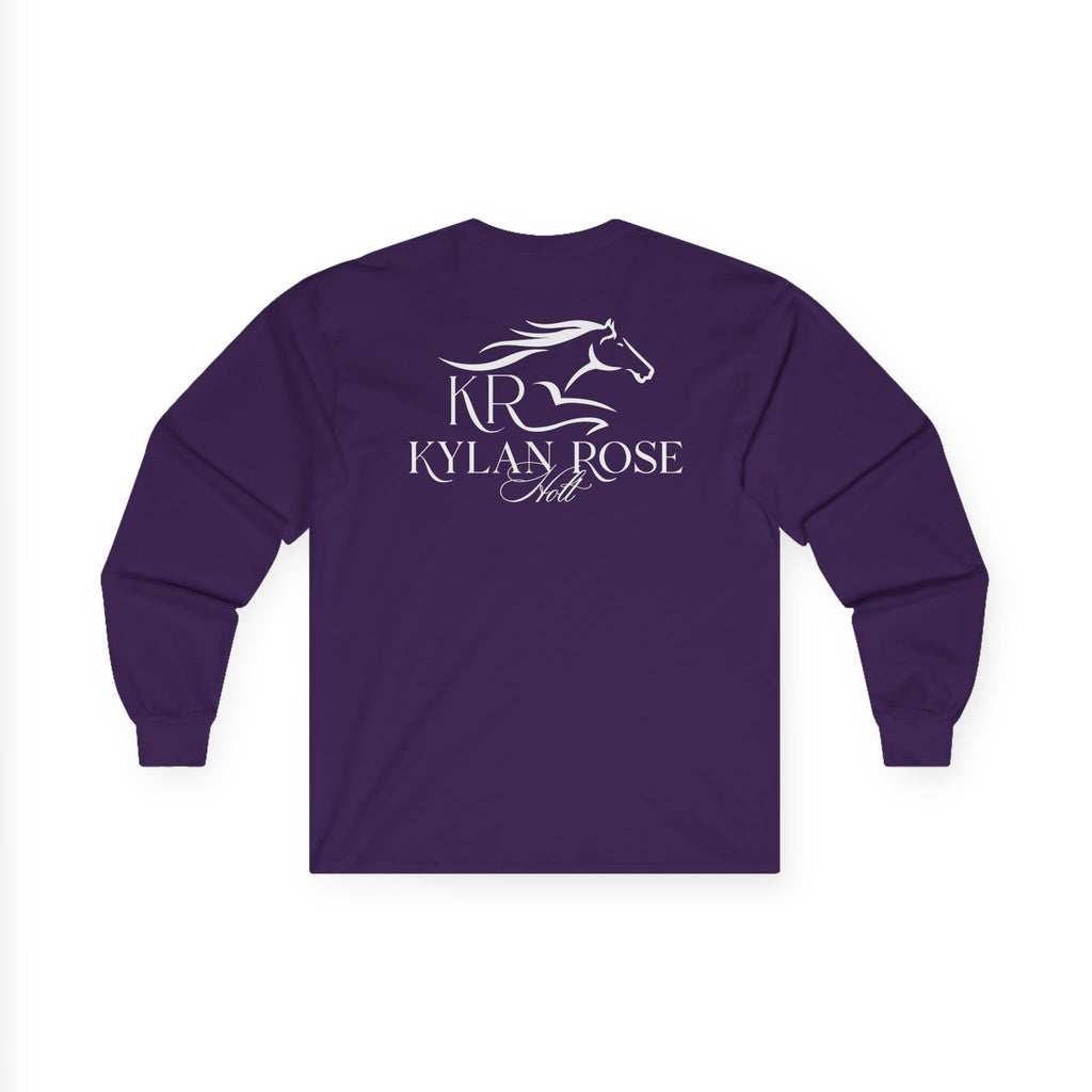 Ky Adult Long Sleeve White Imprint