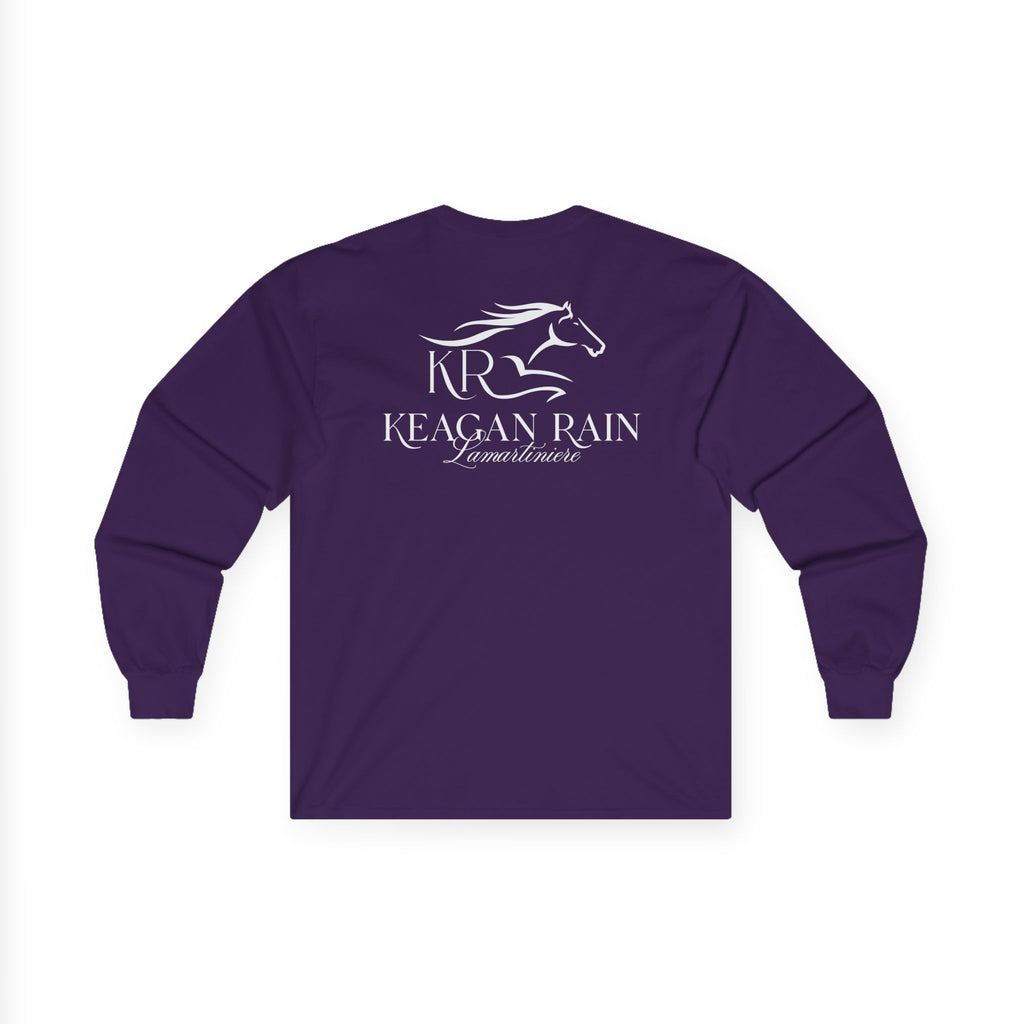 Adult Long Sleeve White Imprint