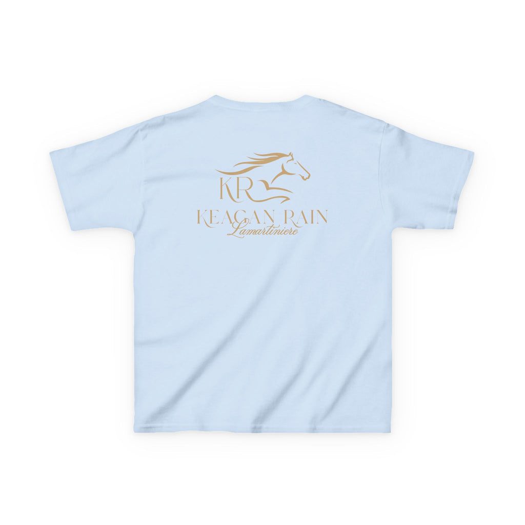 Youth Short Sleeve T-Shirt Gold Imprint