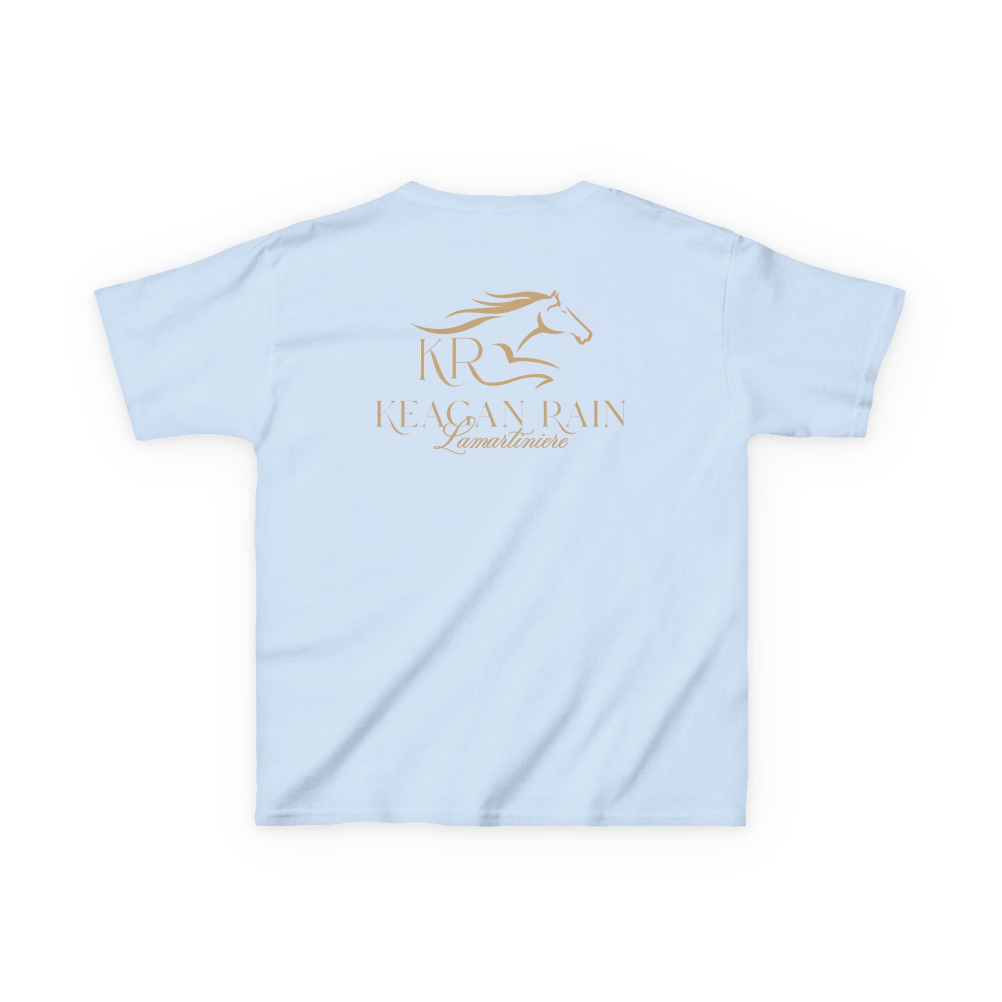 Youth Short Sleeve T-Shirt Gold Imprint