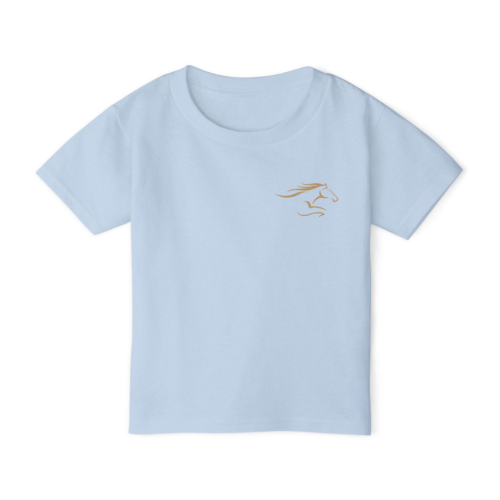 Toddler Short Sleeve T-Shirt Gold Imprint