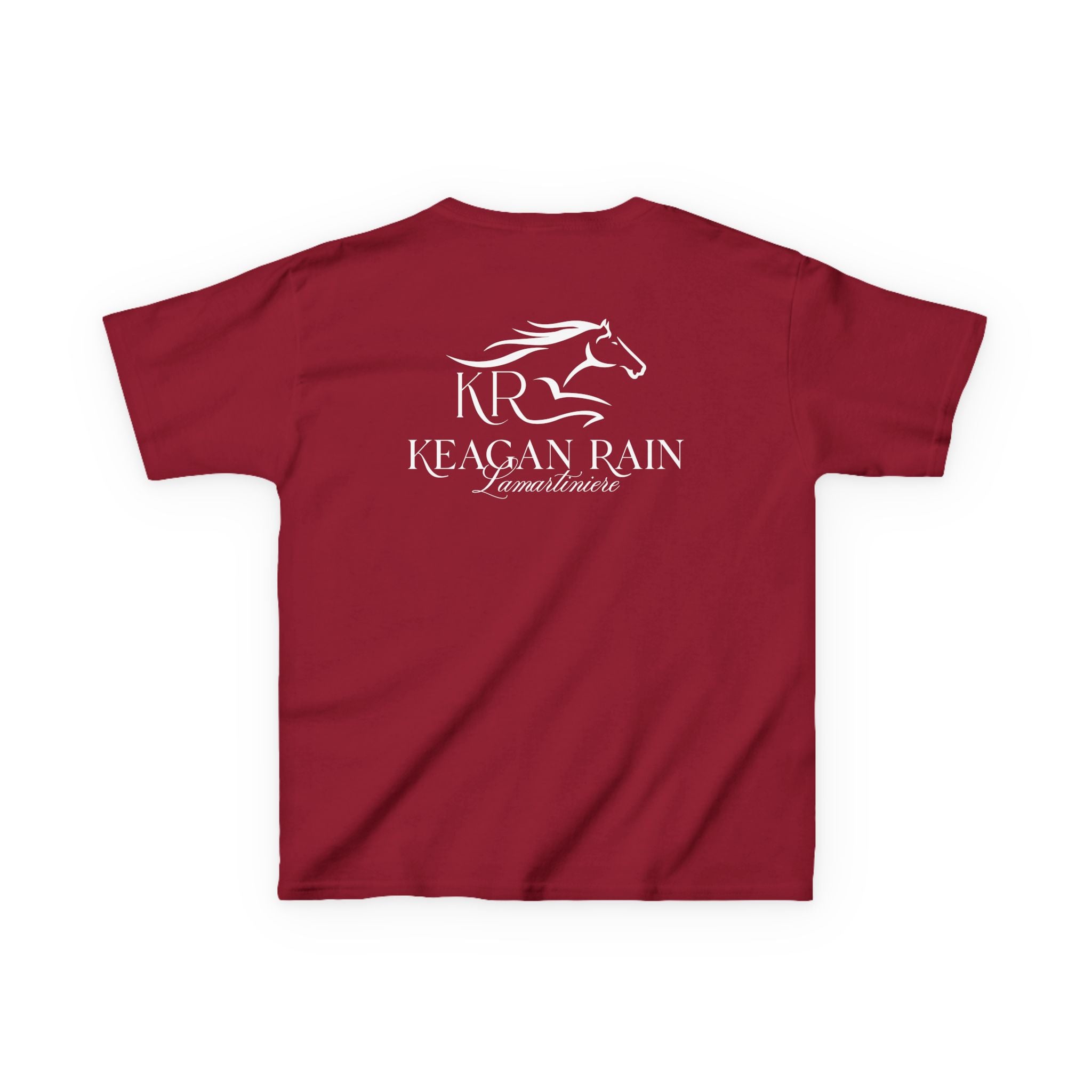 Youth Short Sleeve T-Shirt White Imprint
