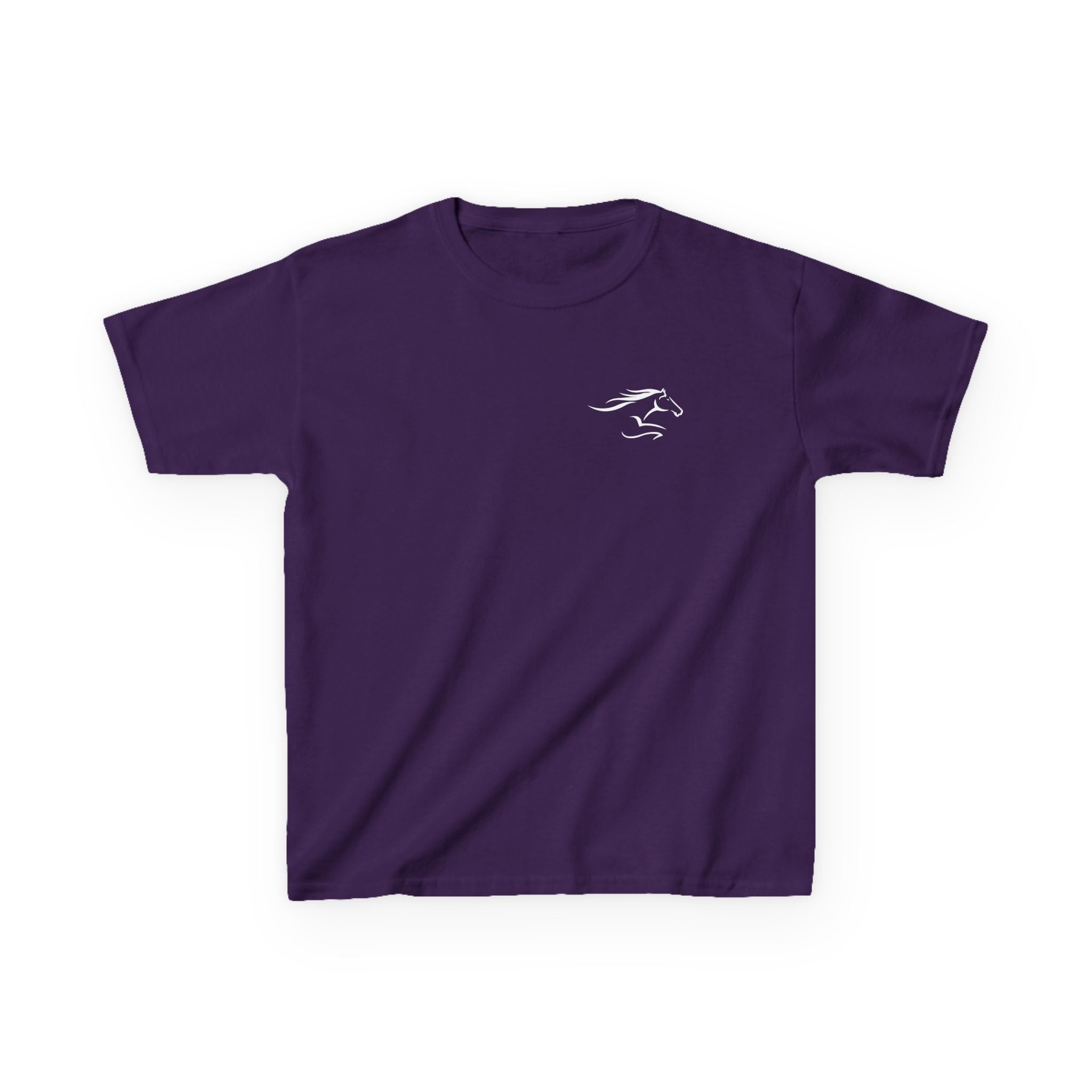 Youth Short Sleeve T-Shirt White Imprint