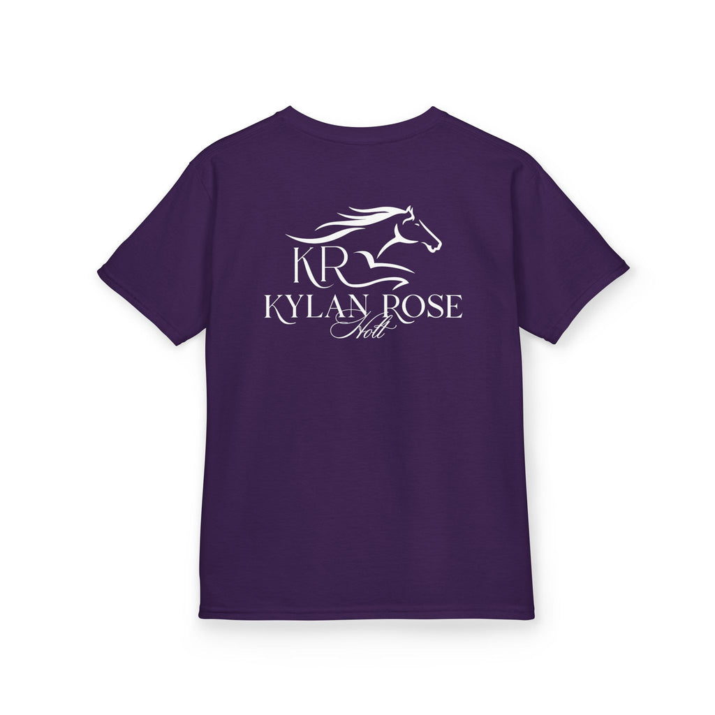 Ky Youth Short Sleeve T-Shirt White Imprint