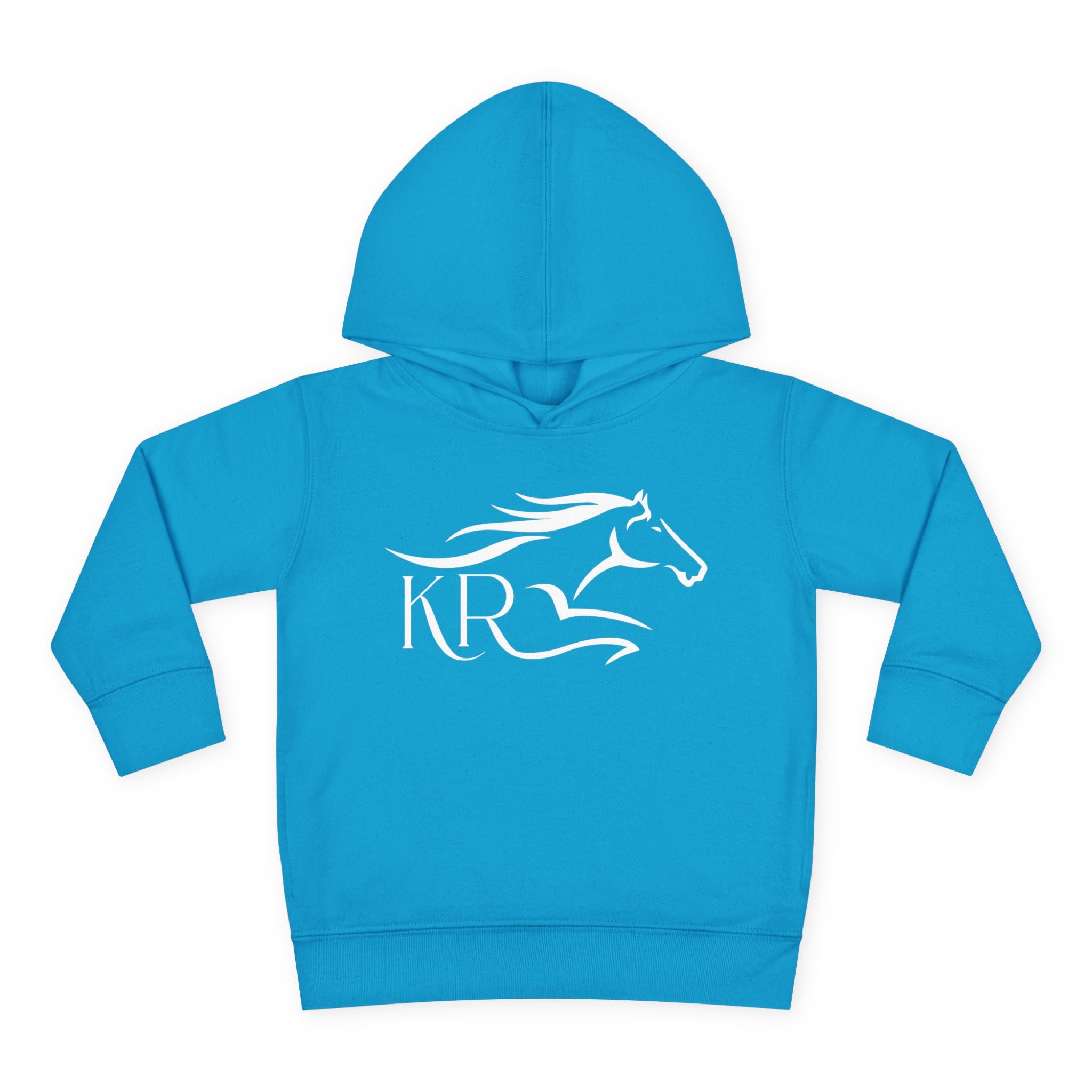 Toddler Hooded Sweatshirt White Imprint