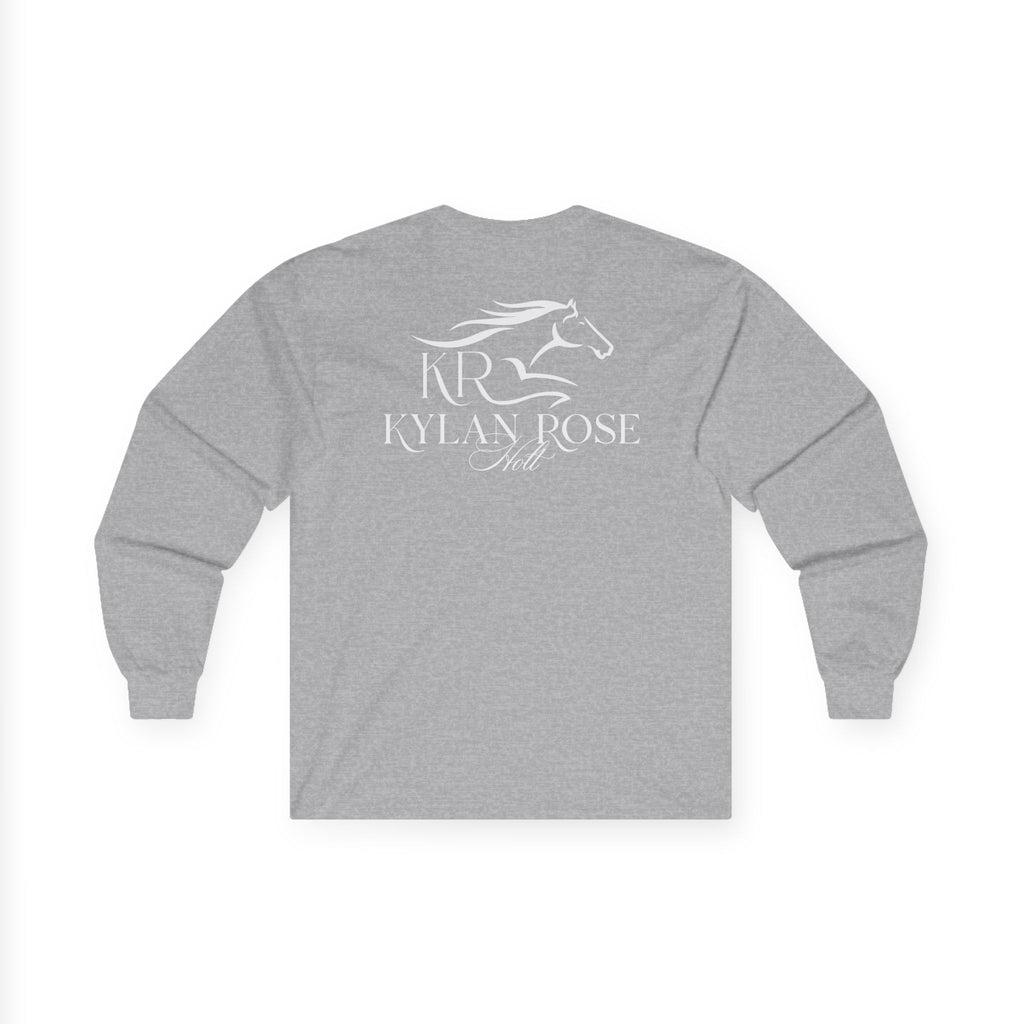 Ky Adult Long Sleeve White Imprint