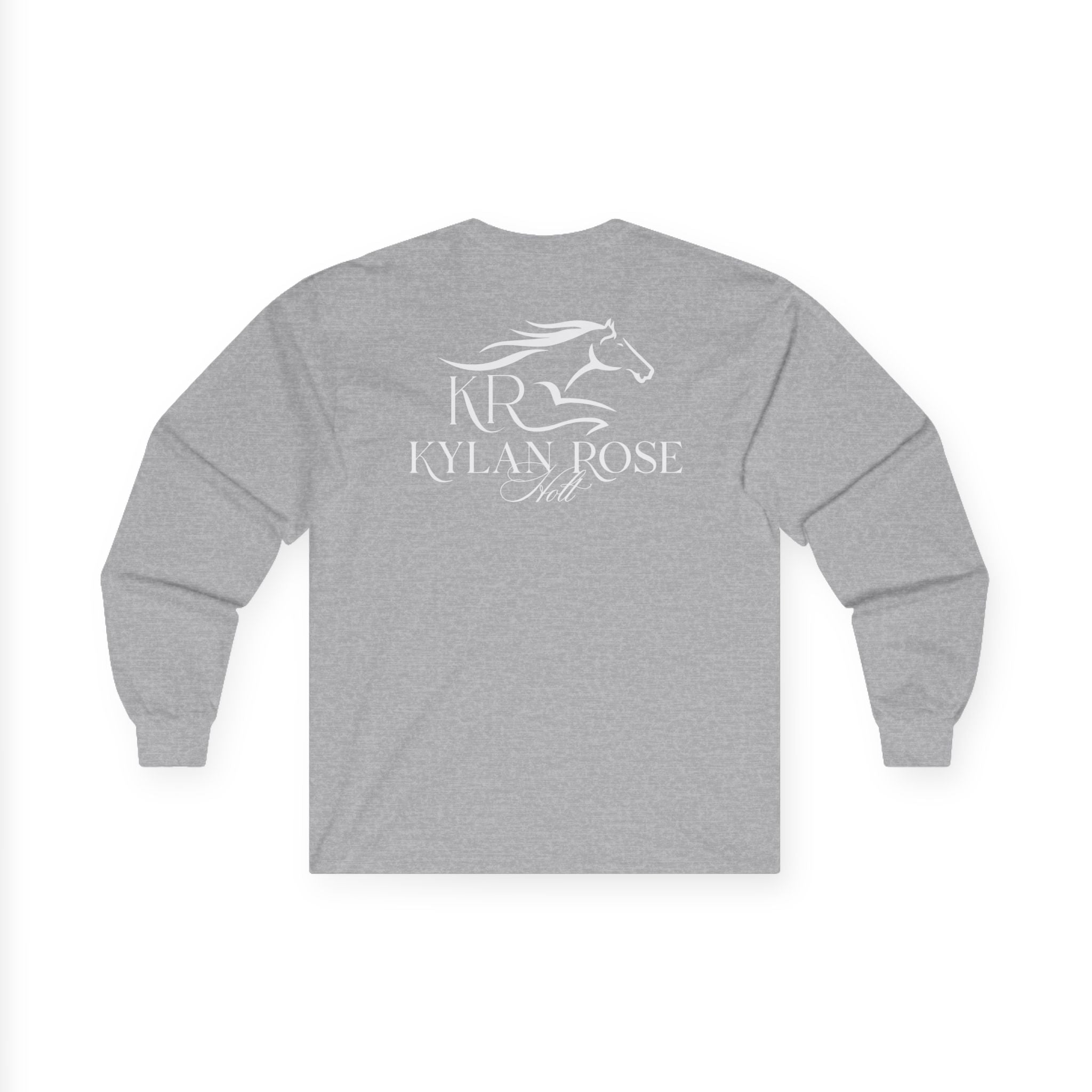 Ky Adult Long Sleeve White Imprint