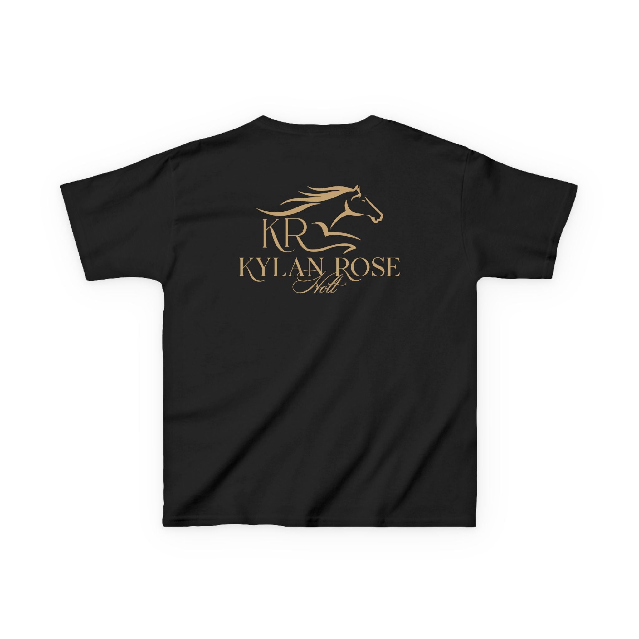 Ky Youth Short Sleeve T-Shirt Gold Imprint