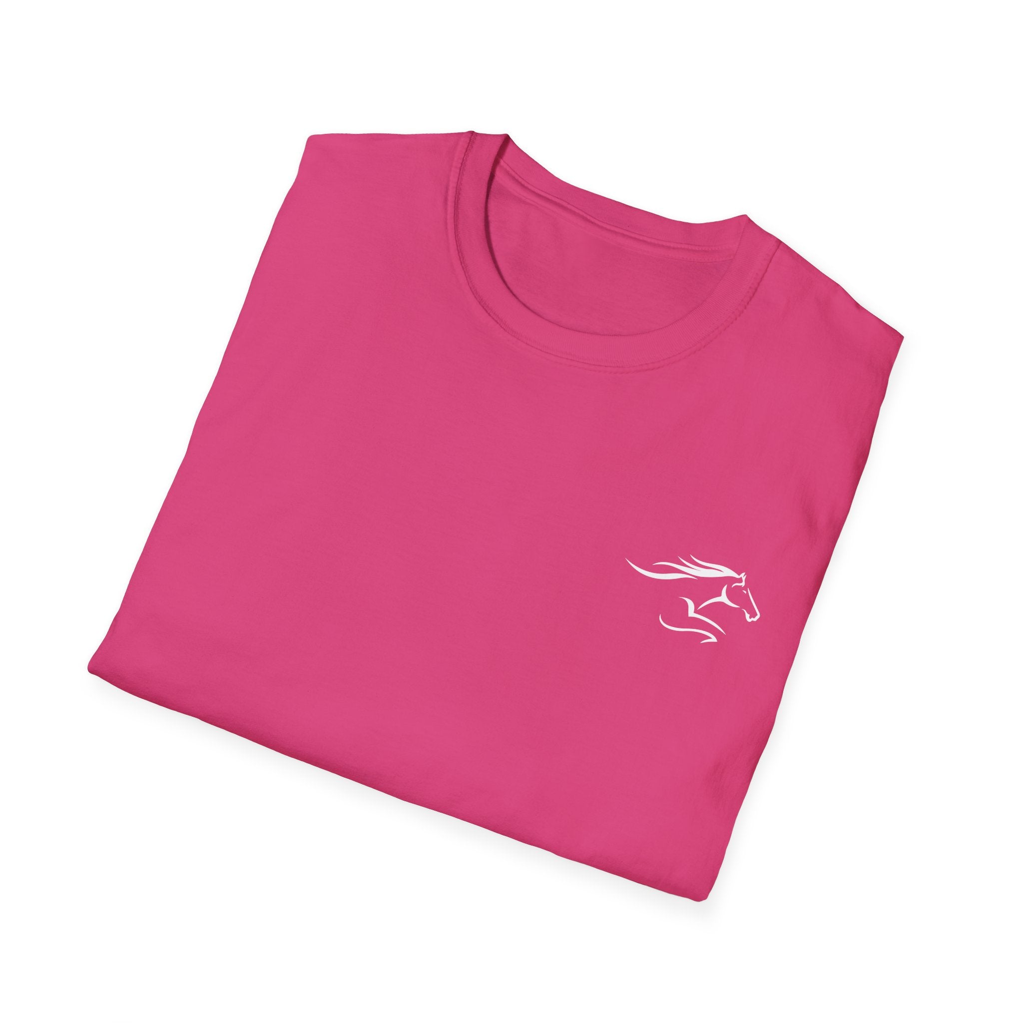 Adult Short Sleeve T-Shirt White Imprint