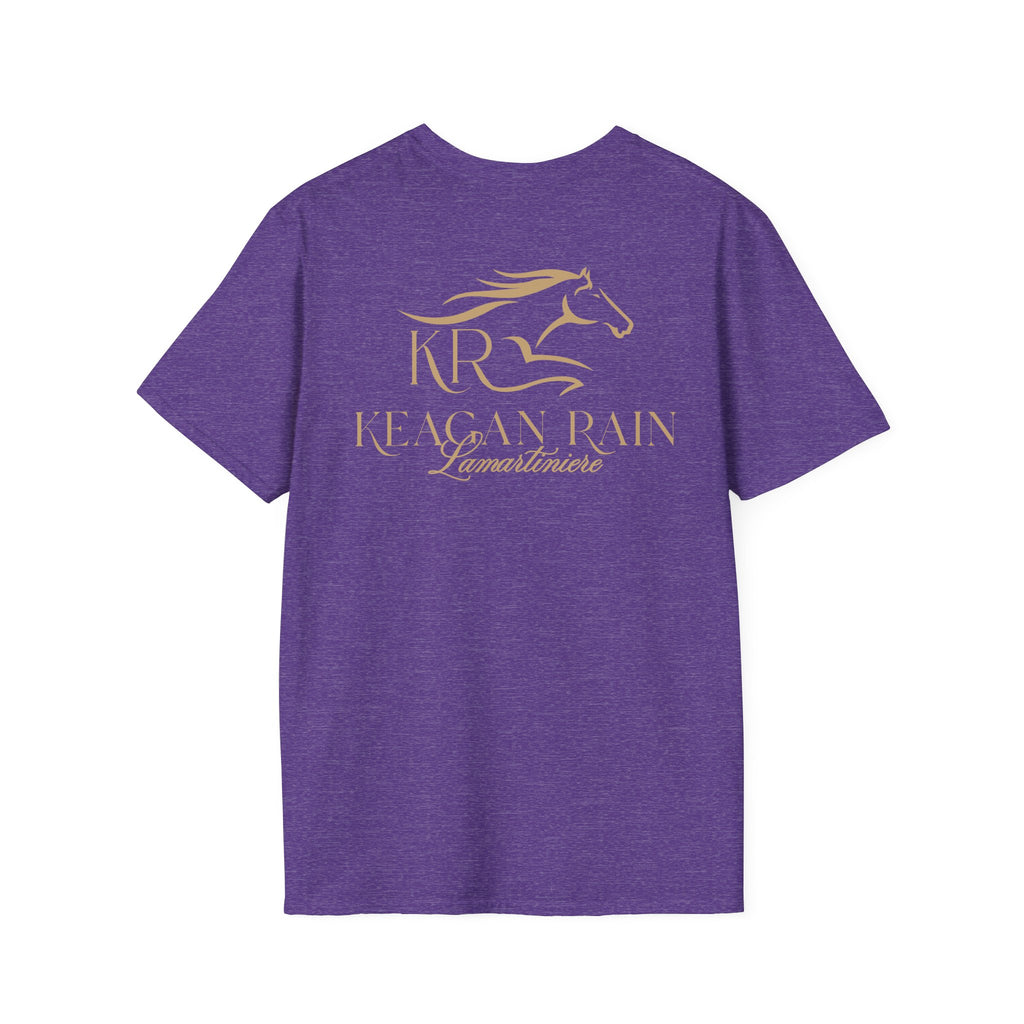 Adult Short Sleeve T-Shirt Gold Imprint