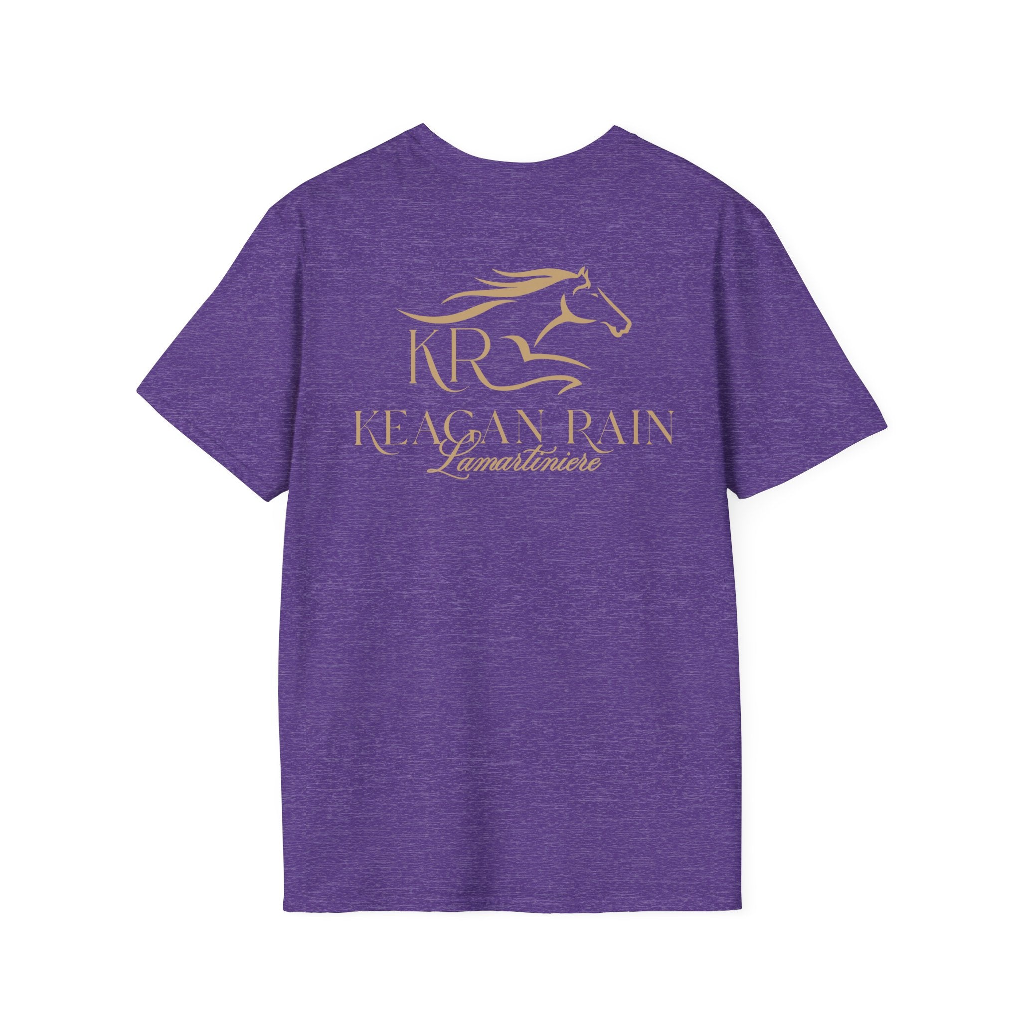 Adult Short Sleeve T-Shirt Gold Imprint