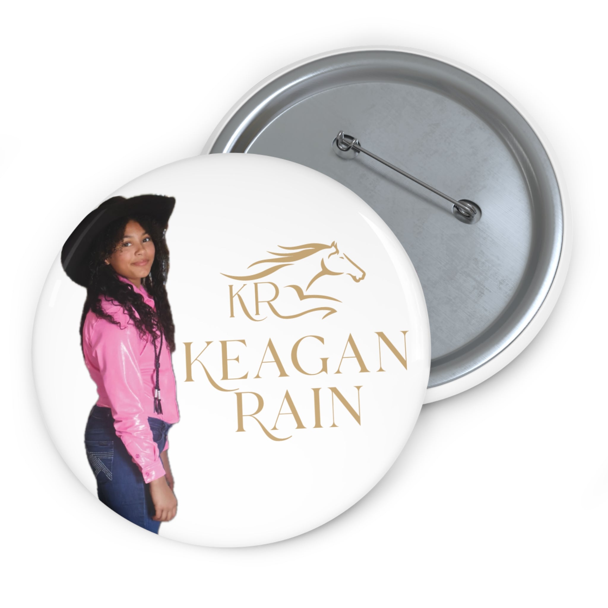 KR Rodeo Pride Button