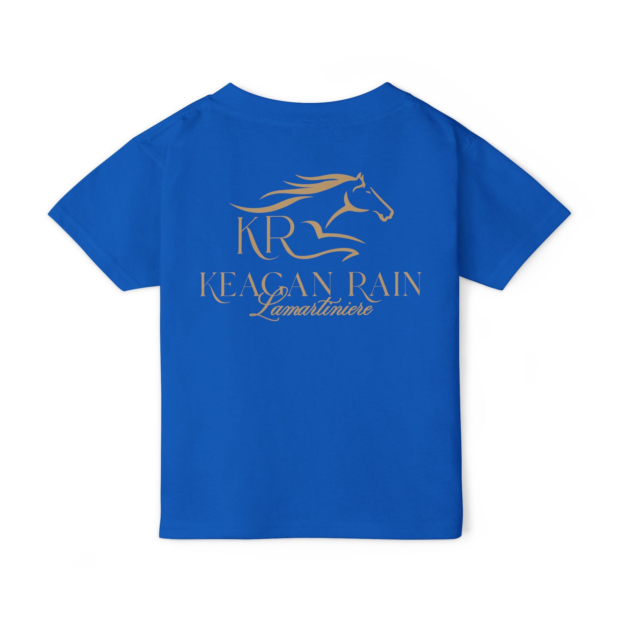 Toddler Short Sleeve T-Shirt Gold Imprint