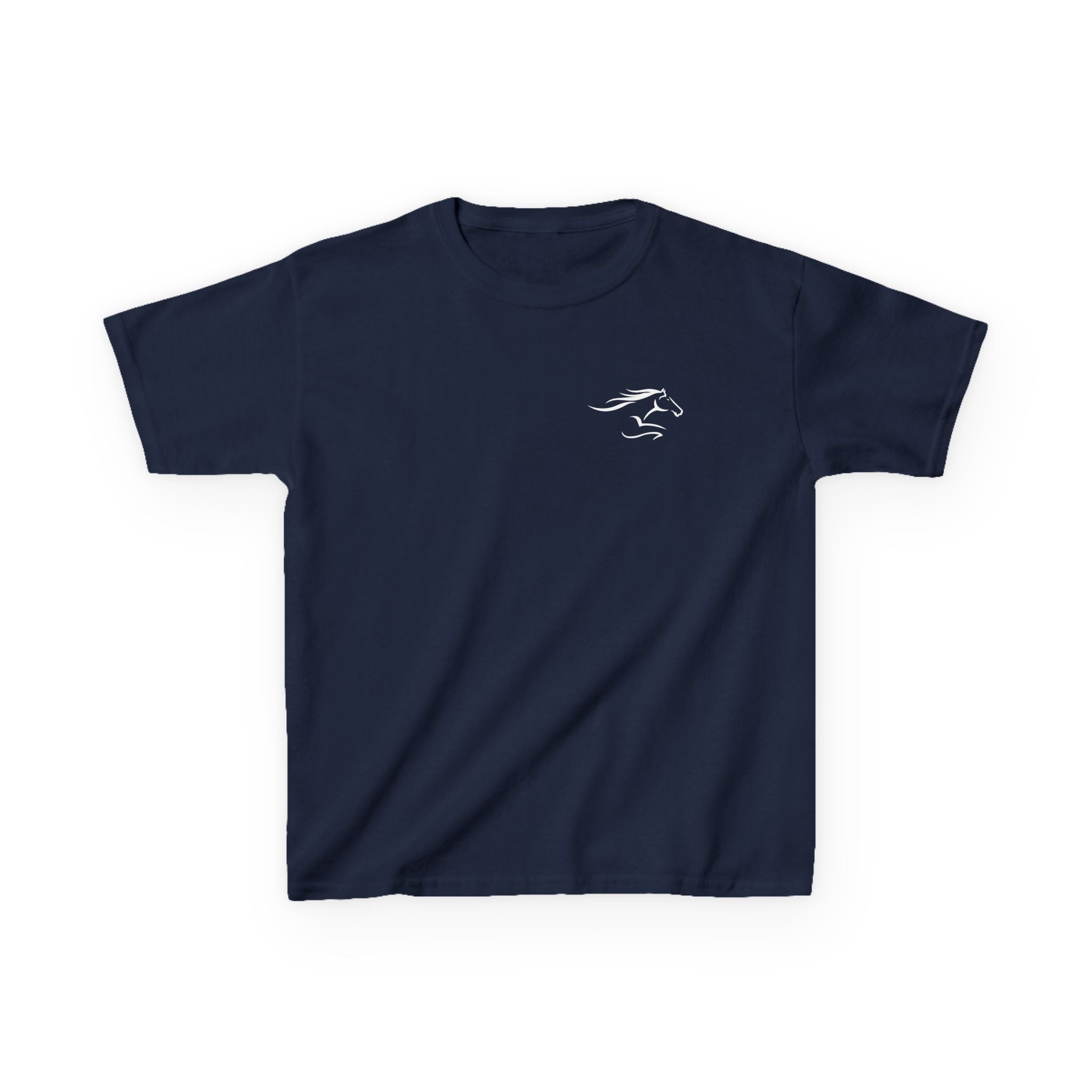 Youth Short Sleeve T-Shirt White Imprint