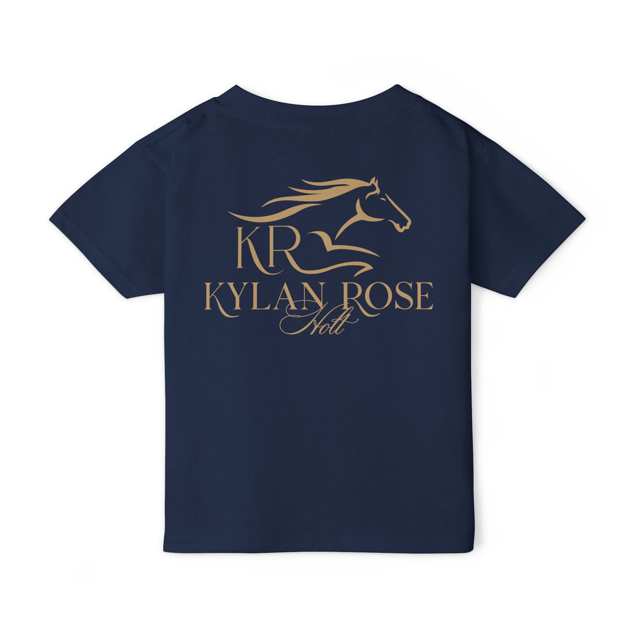Ky Toddler Short Sleeve T-Shirt Gold Imprint