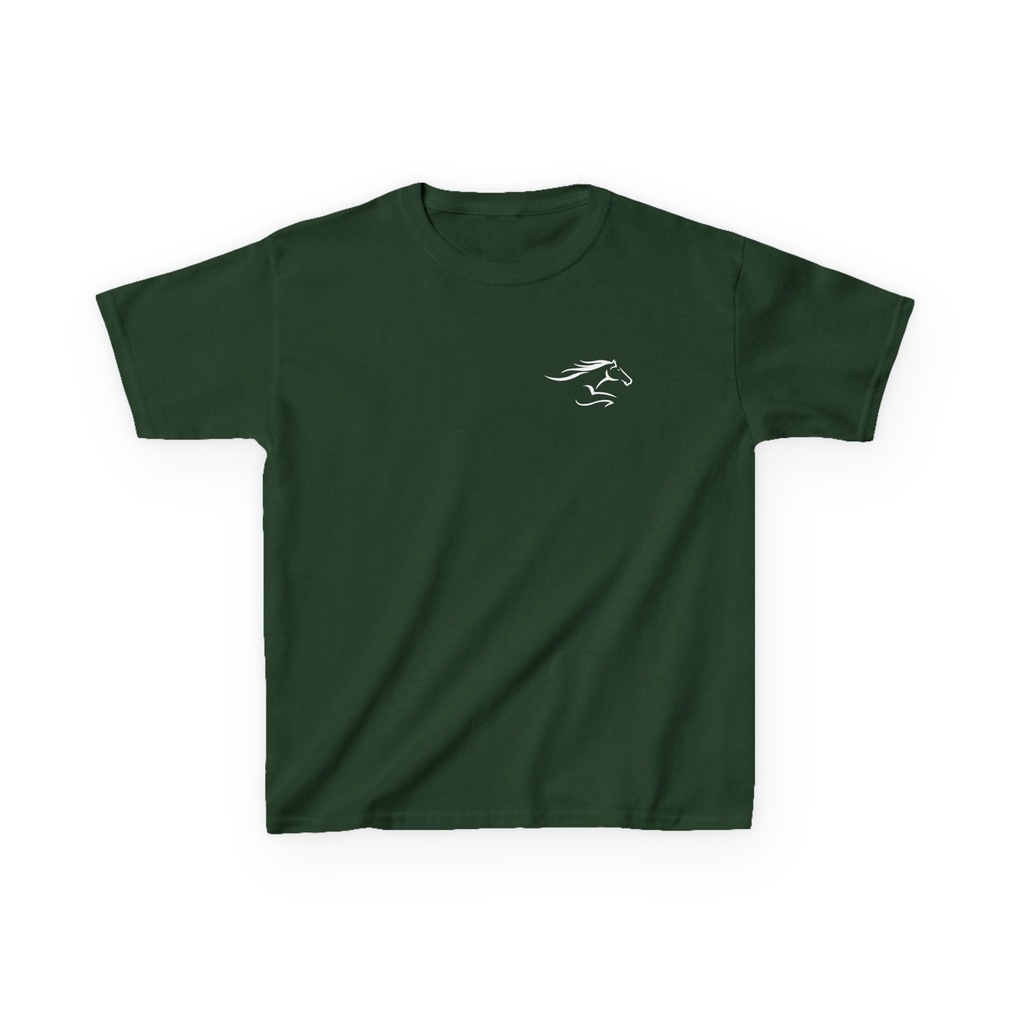Youth Short Sleeve T-Shirt White Imprint