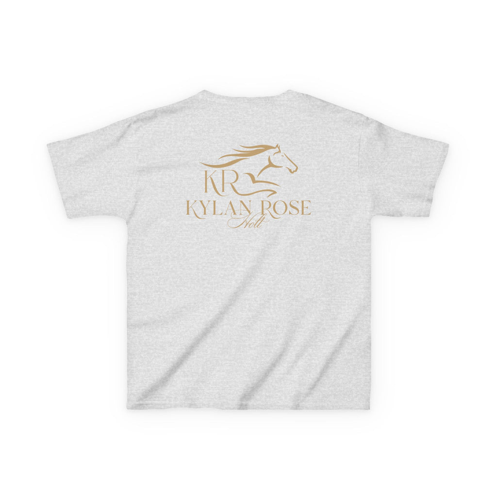Ky Youth Short Sleeve T-Shirt Gold Imprint