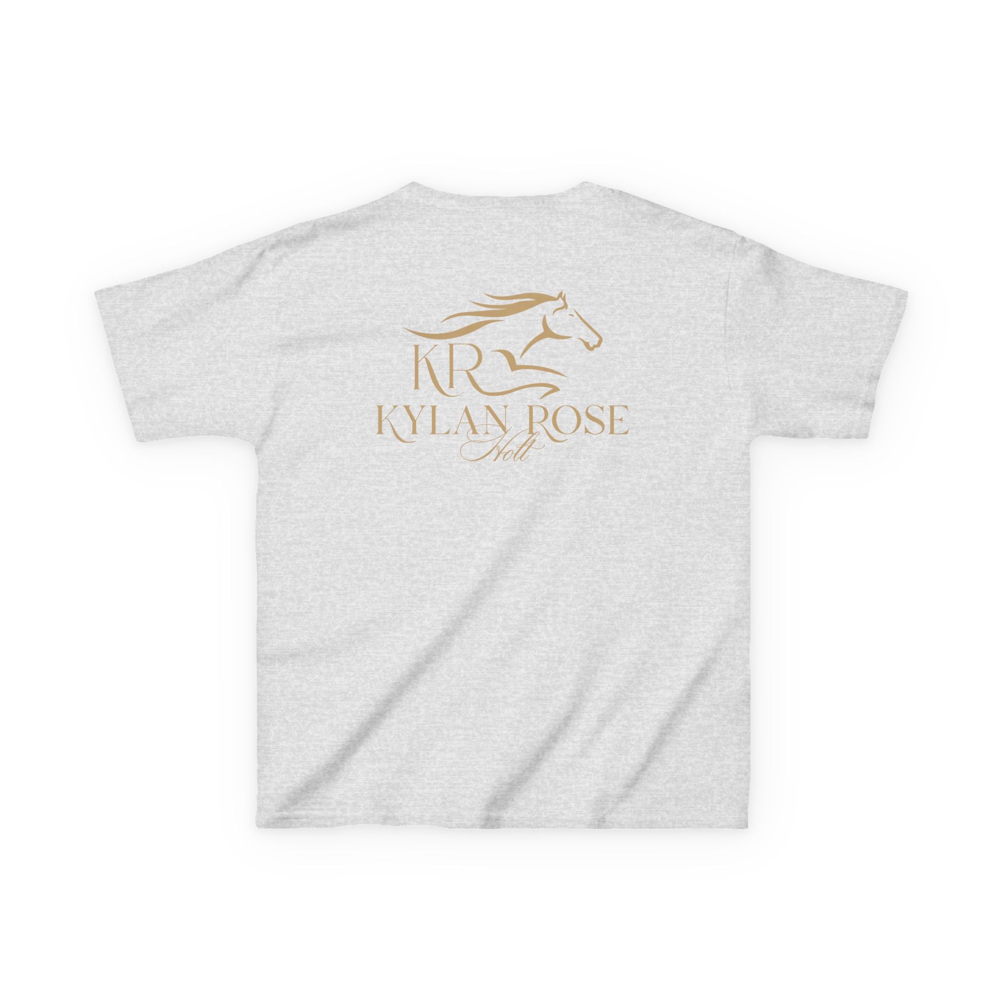 Ky Youth Short Sleeve T-Shirt Gold Imprint