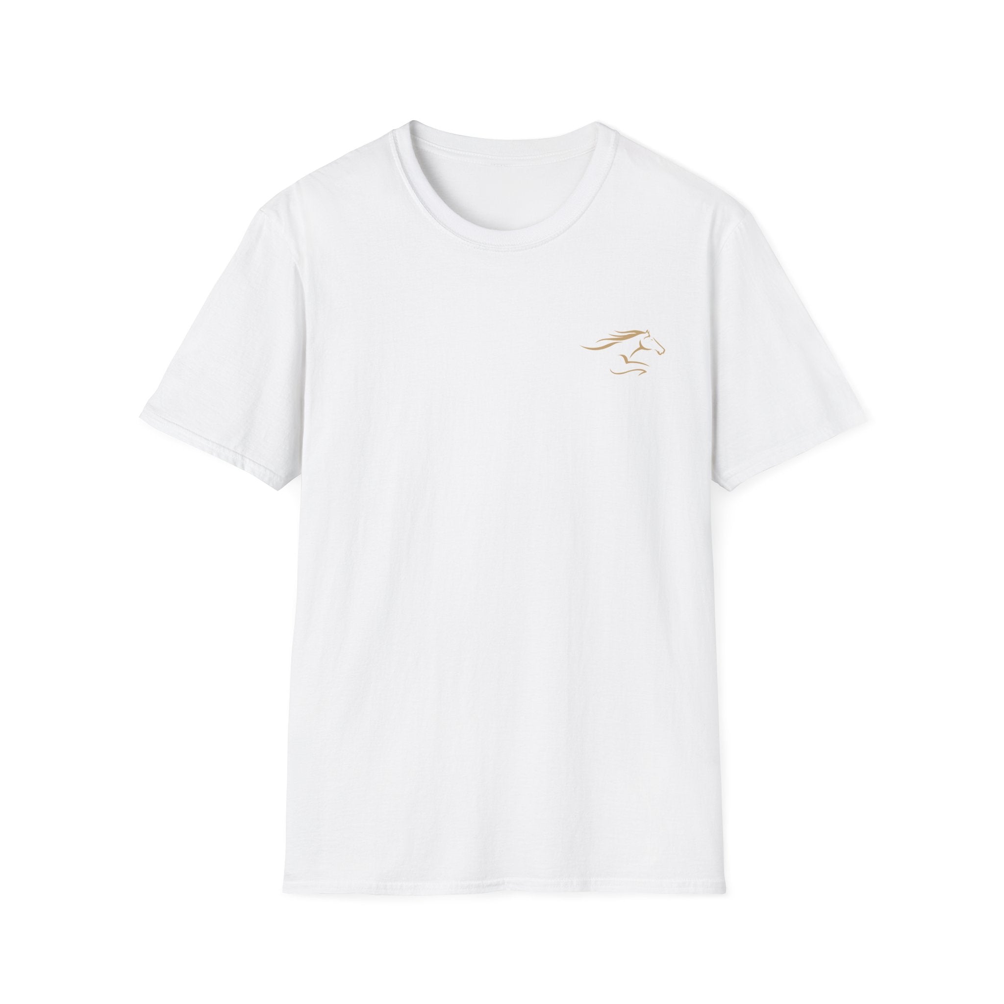 Adult Short Sleeve T-Shirt Gold Imprint