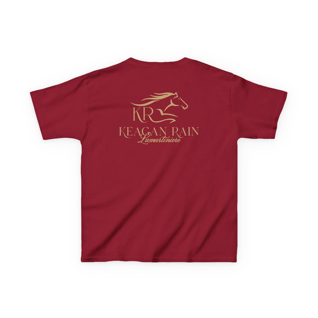 Youth Short Sleeve T-Shirt Gold Imprint
