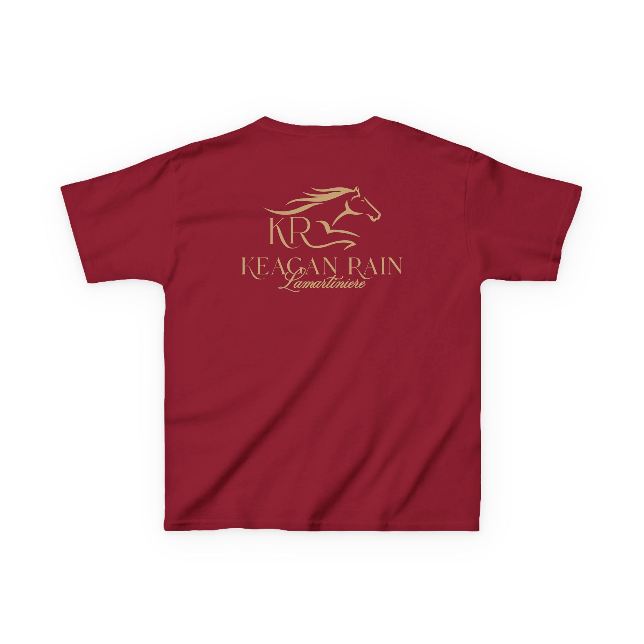 Youth Short Sleeve T-Shirt Gold Imprint