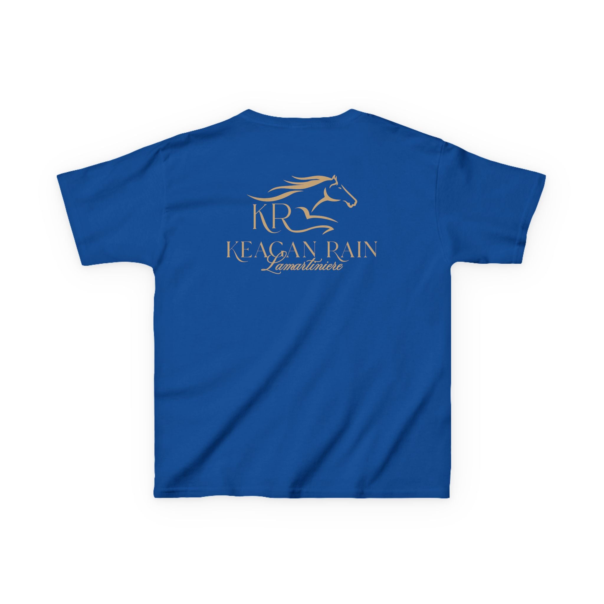 Youth Short Sleeve T-Shirt Gold Imprint