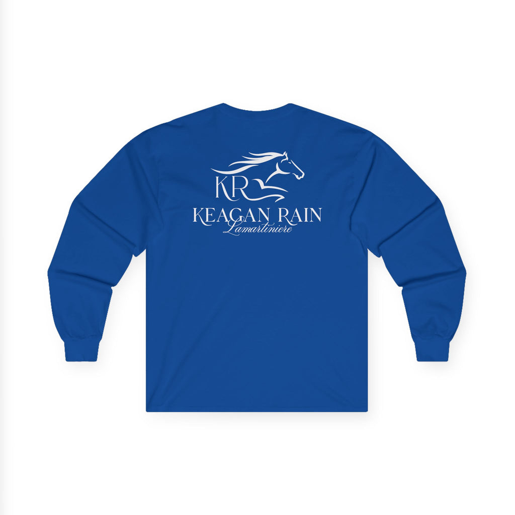 Adult Long Sleeve White Imprint
