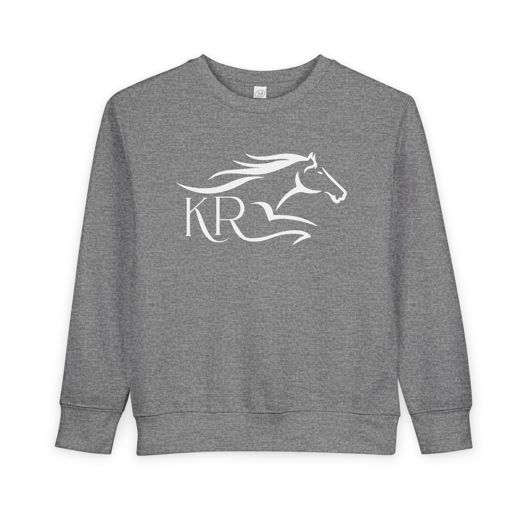 Toddler Crewneck Sweatshirt White Imprint