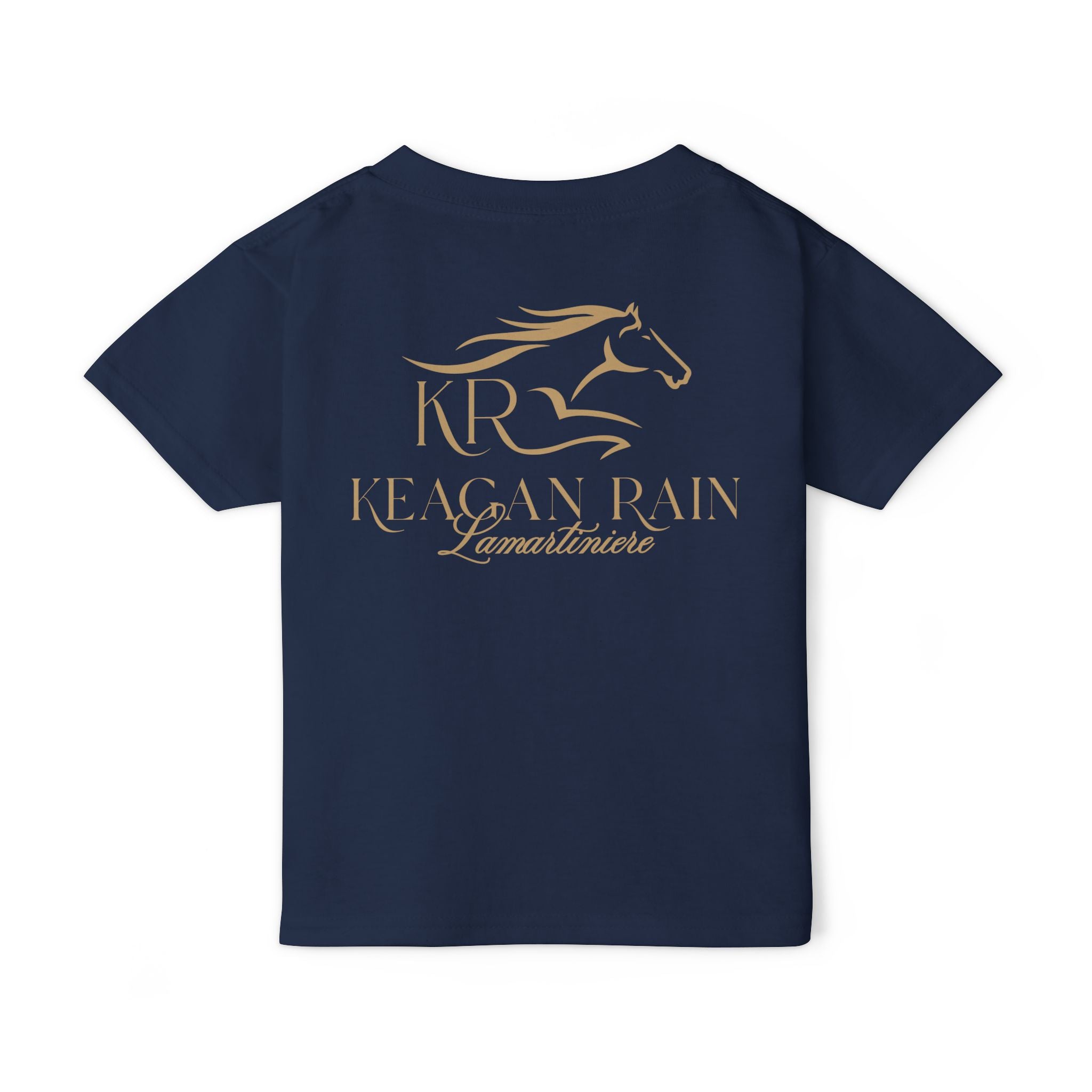 Toddler Short Sleeve T-Shirt Gold Imprint
