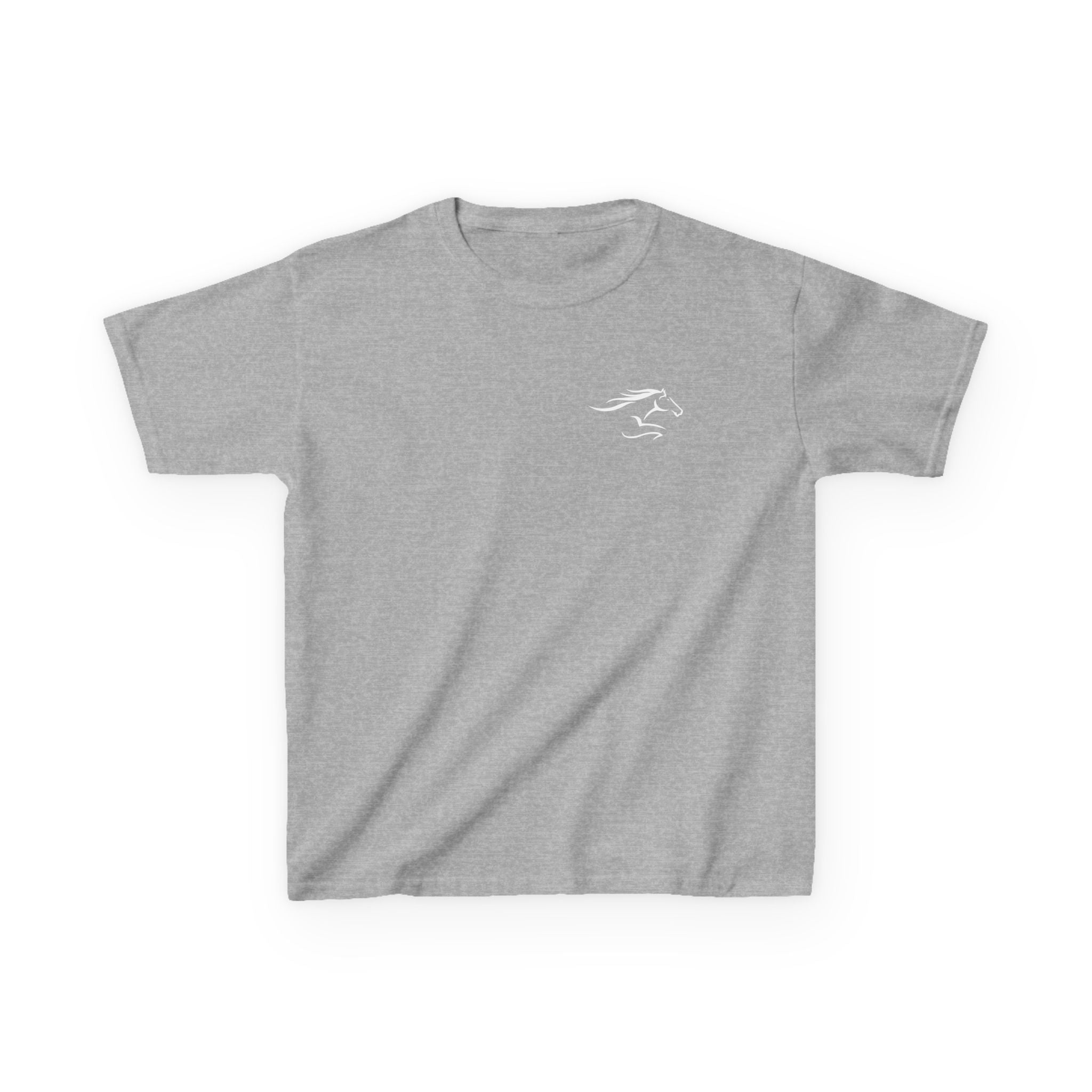 Youth Short Sleeve T-Shirt White Imprint
