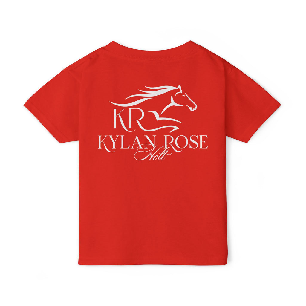 Ky Toddler Short Sleeve T-Shirt White Imprint