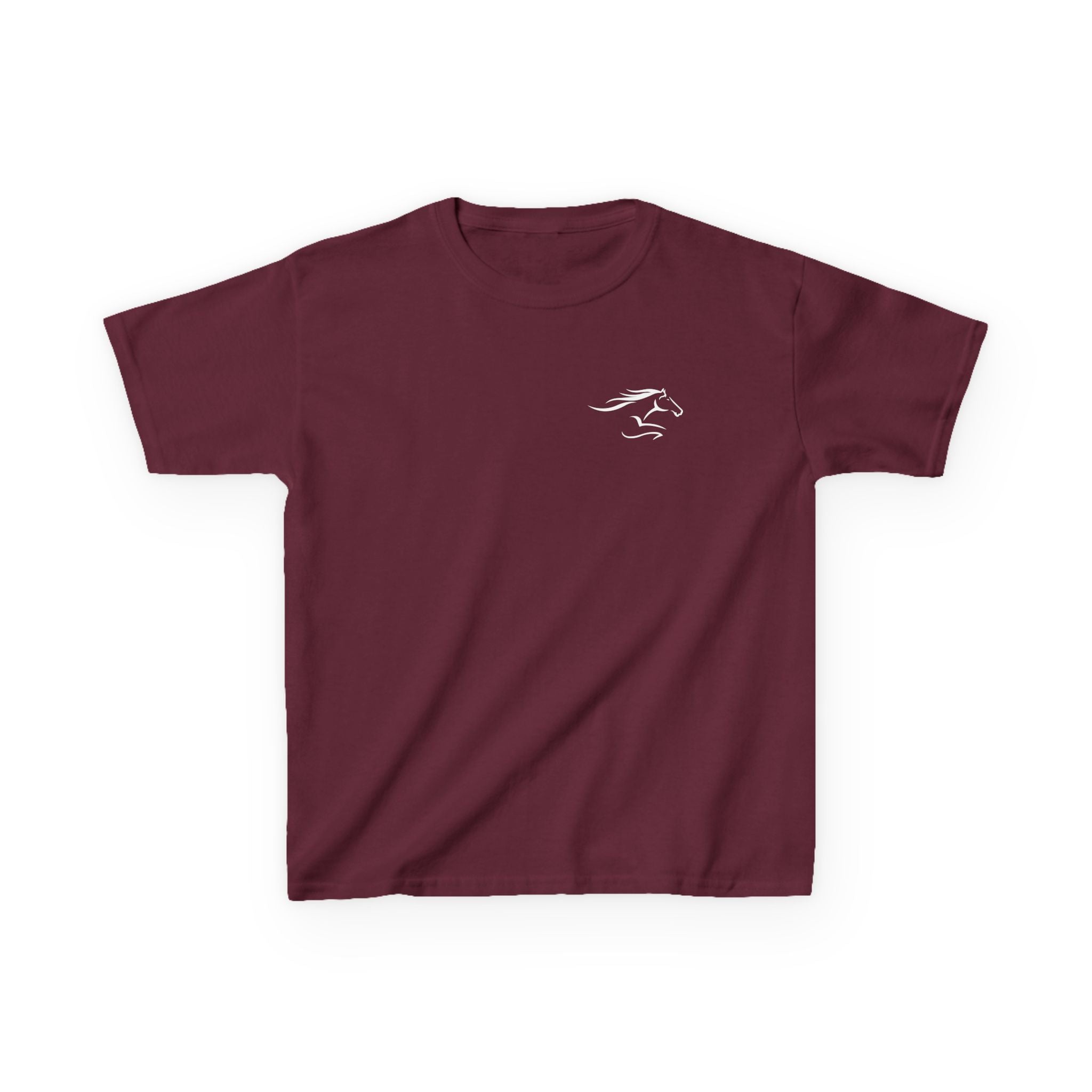 Youth Short Sleeve T-Shirt White Imprint