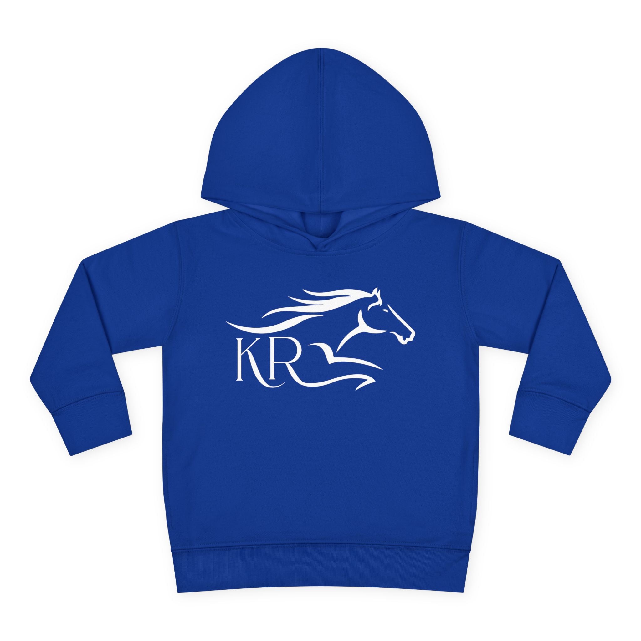 Toddler Hooded Sweatshirt White Imprint