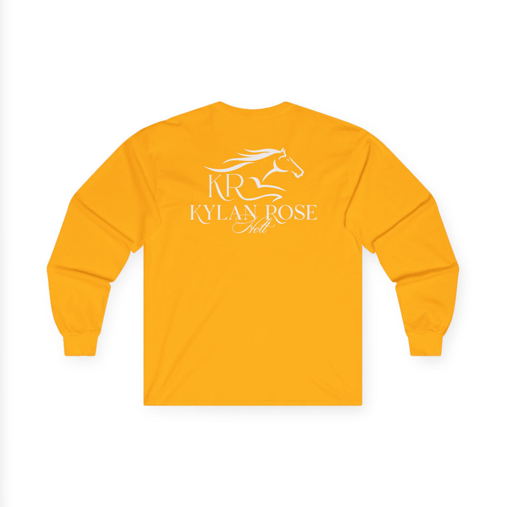 Ky Adult Long Sleeve White Imprint