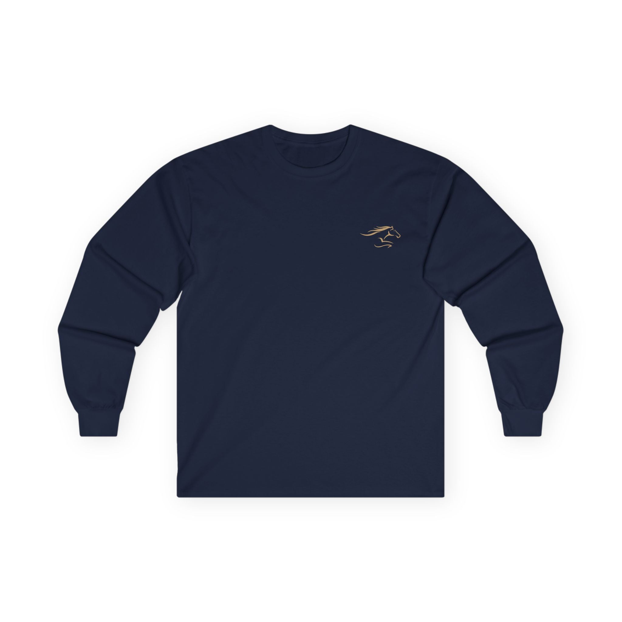 Adult Long Sleeve Gold Imprint